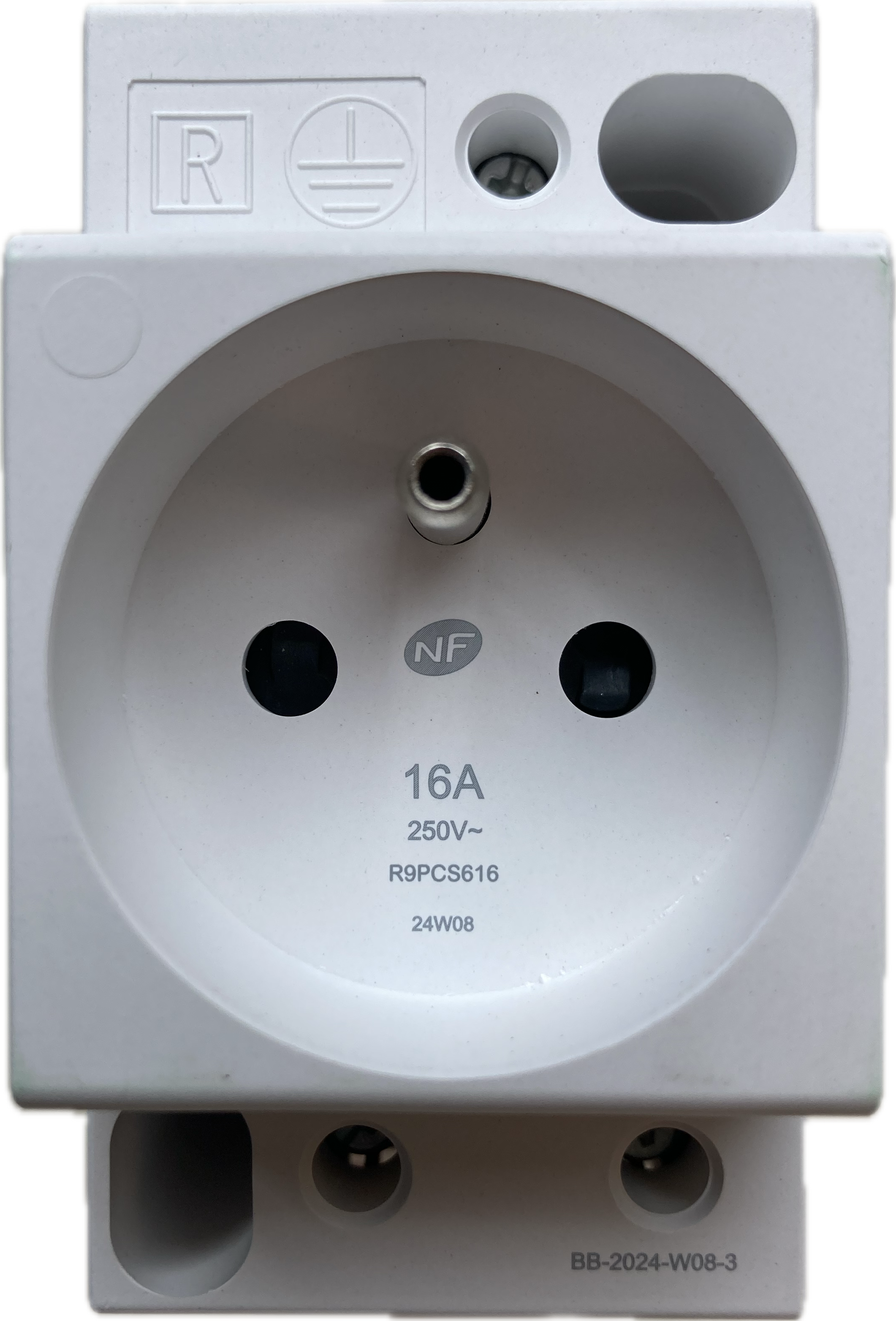 Prise modulaire 2P+T 250V 16A Resi9 XP, SCHNEIDER ELECTRIC - 2