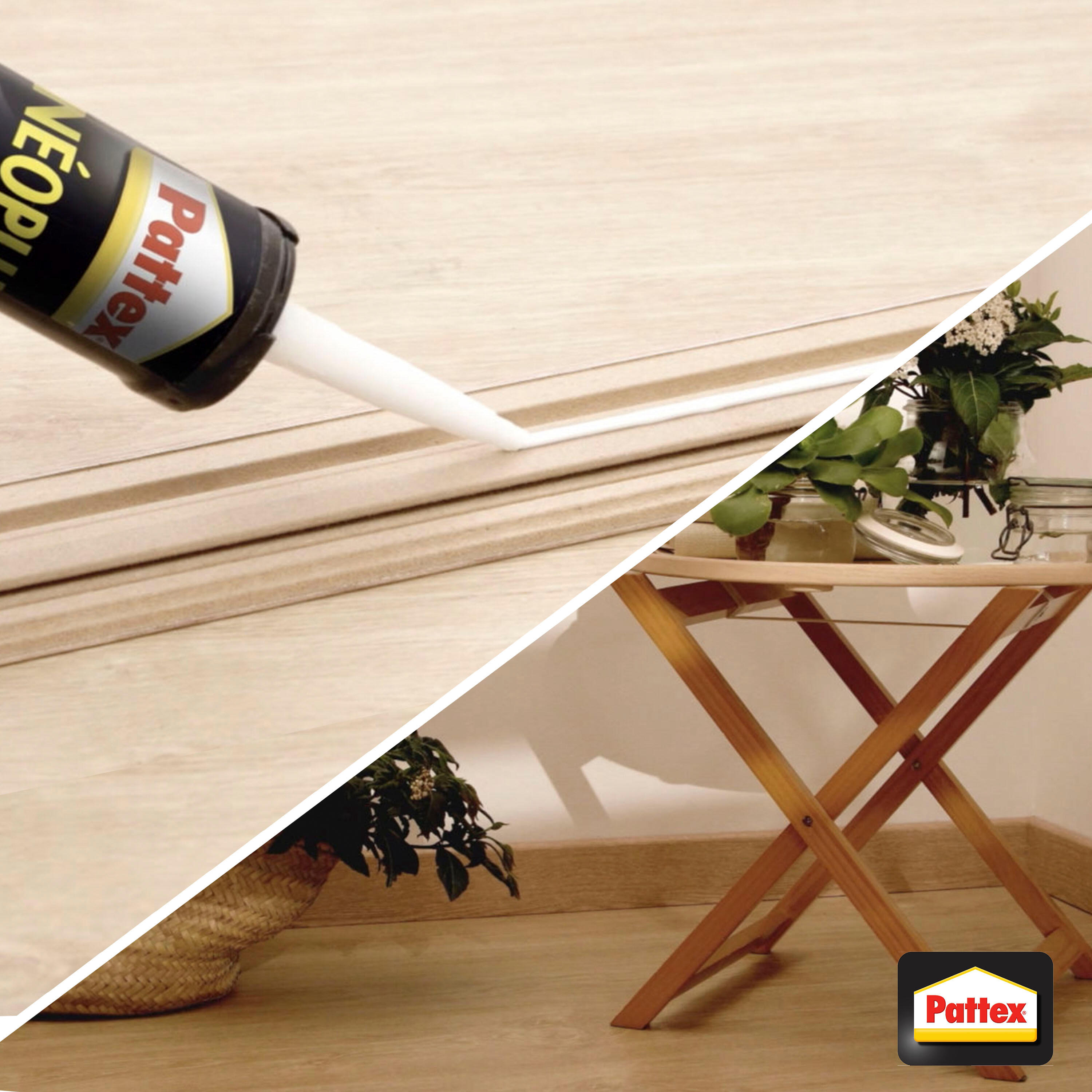 Colle de fixation pâte néoprène Neoplus PATTEX, 390 g beige - 5