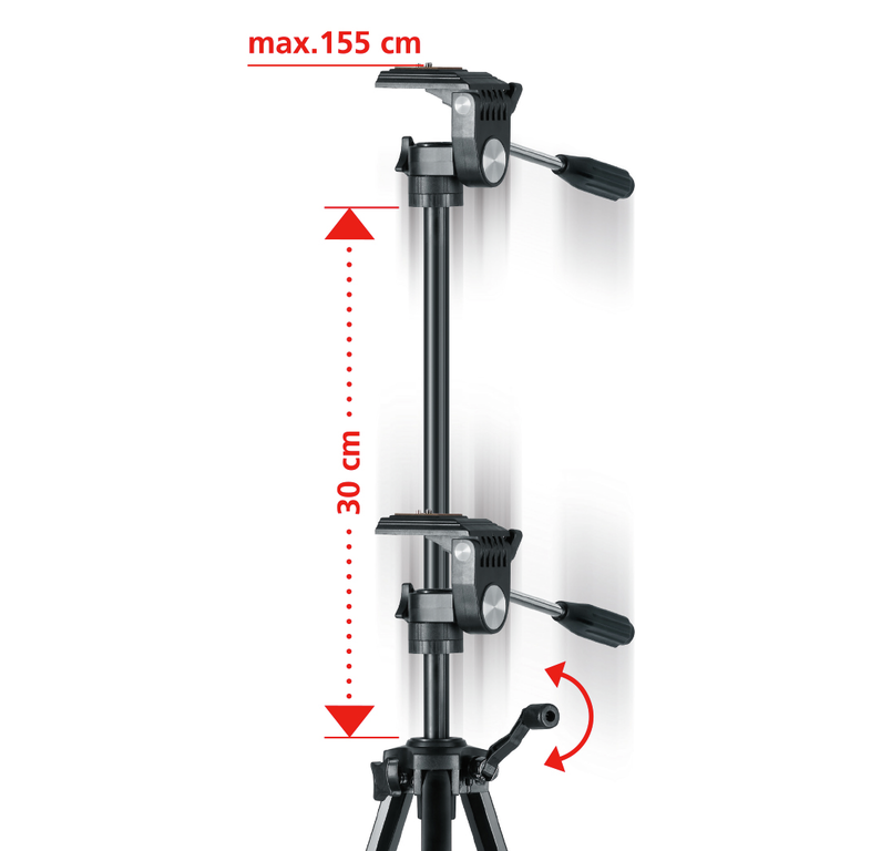 Trépied FixPod 155cm LASERLINER - 5