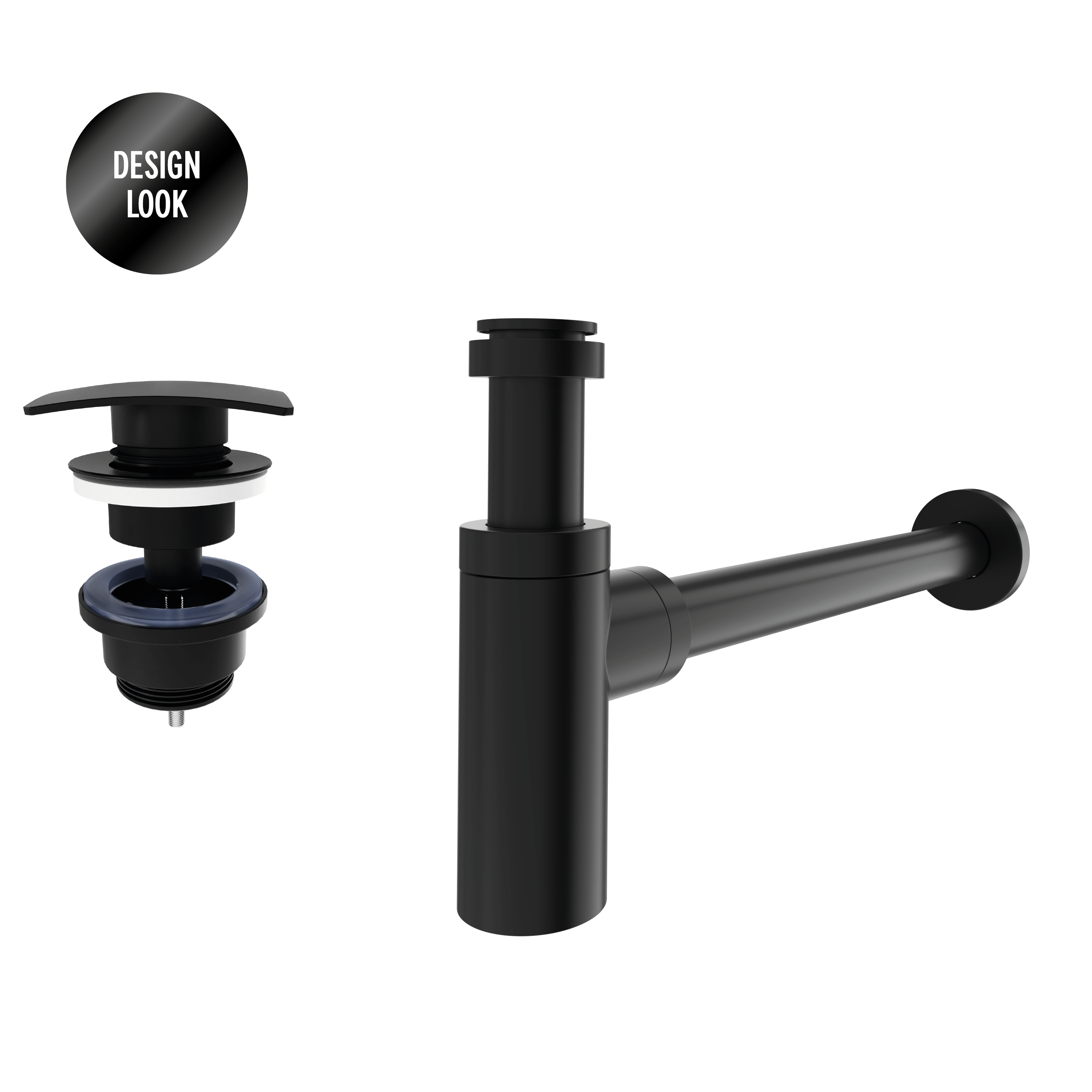 Sifao lavatorio equation design preto - 8