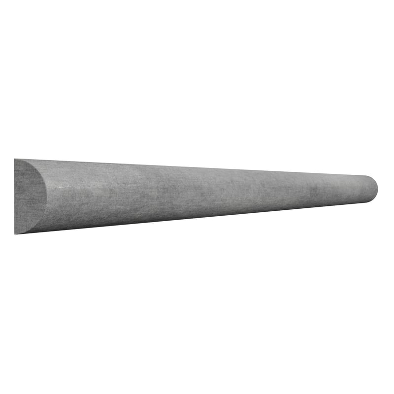 Panele ścienne tapicerowane półwałek 265x11x5.5 cm Silver 14