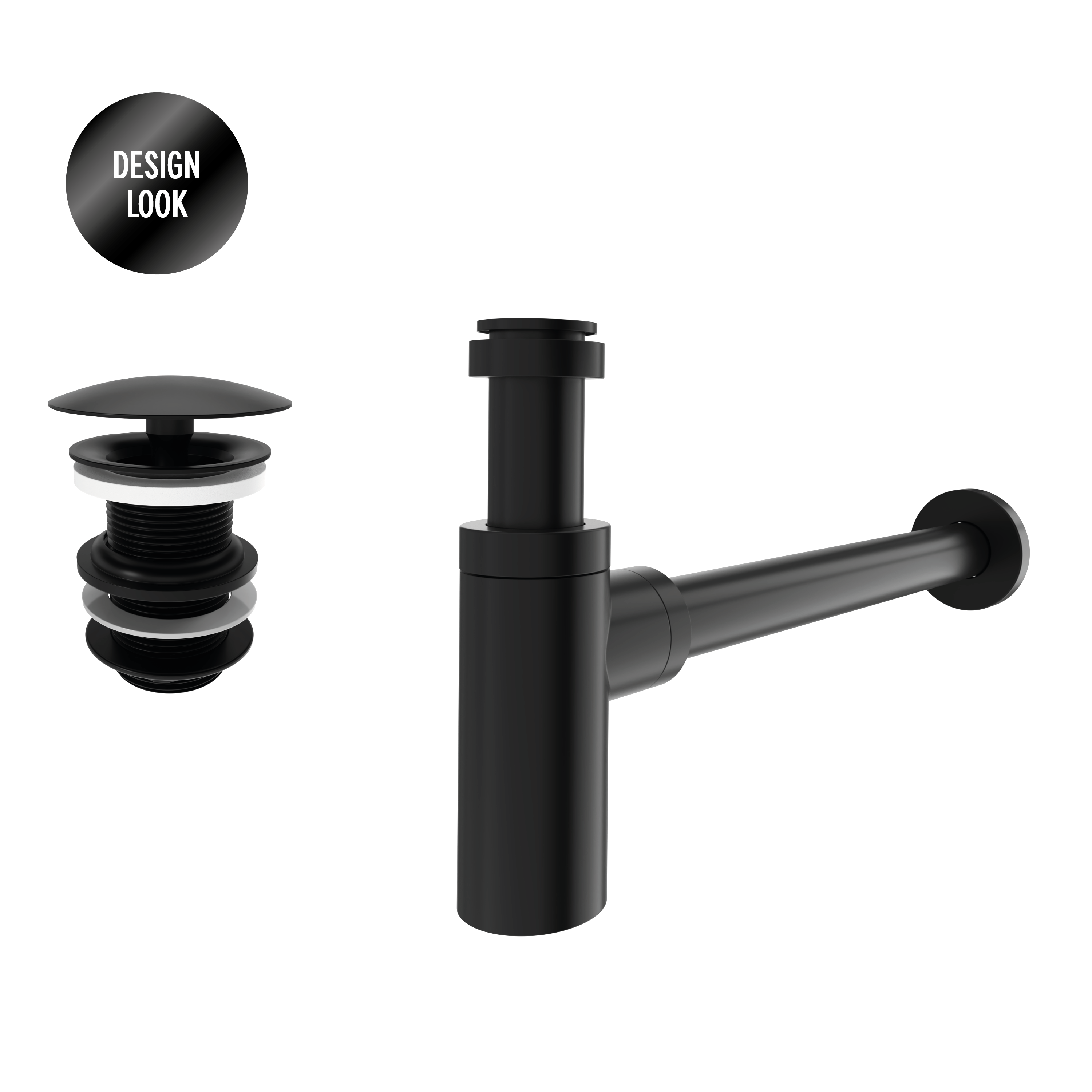 Sifao lavatorio equation design preto - 9