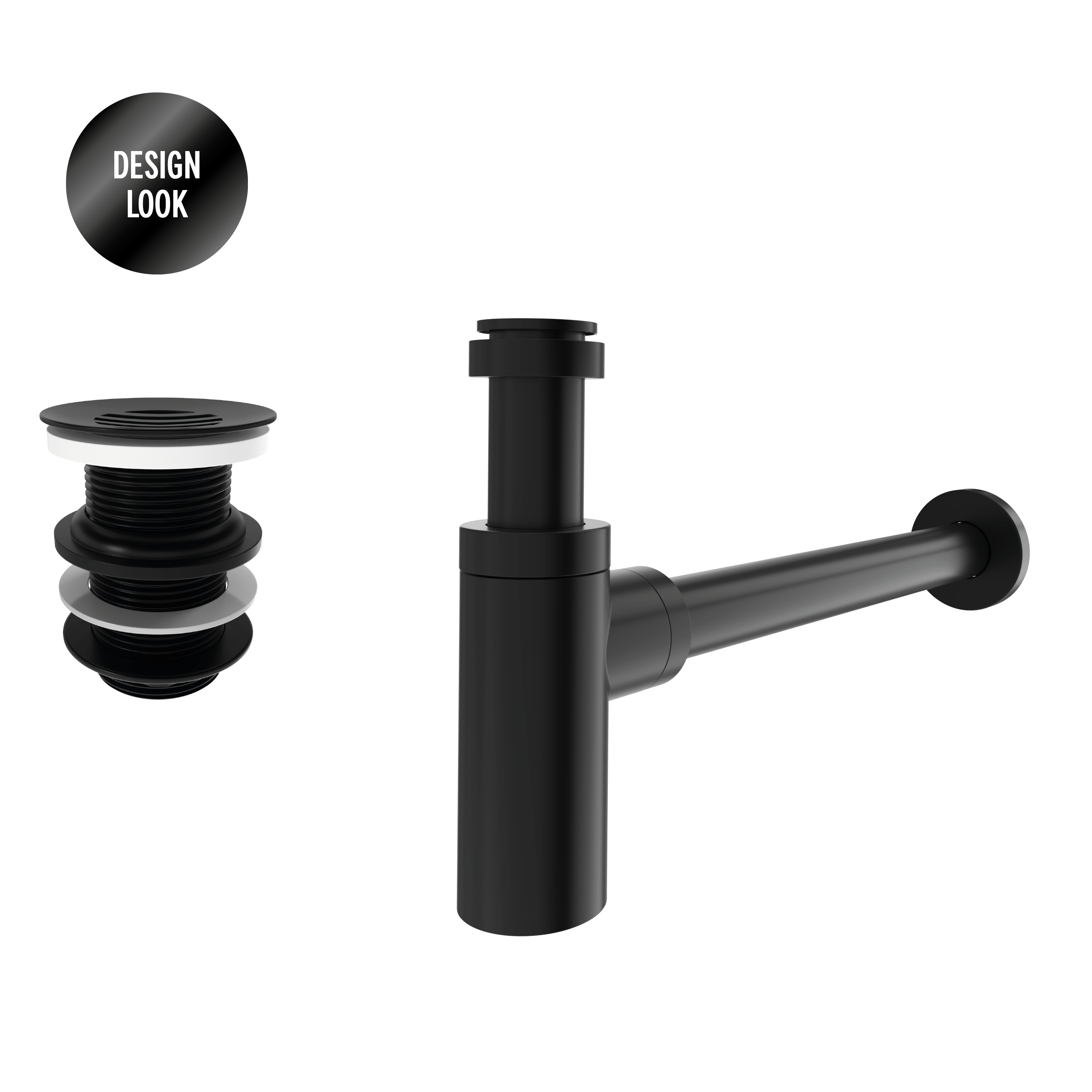 Sifao lavatorio equation design preto - 12