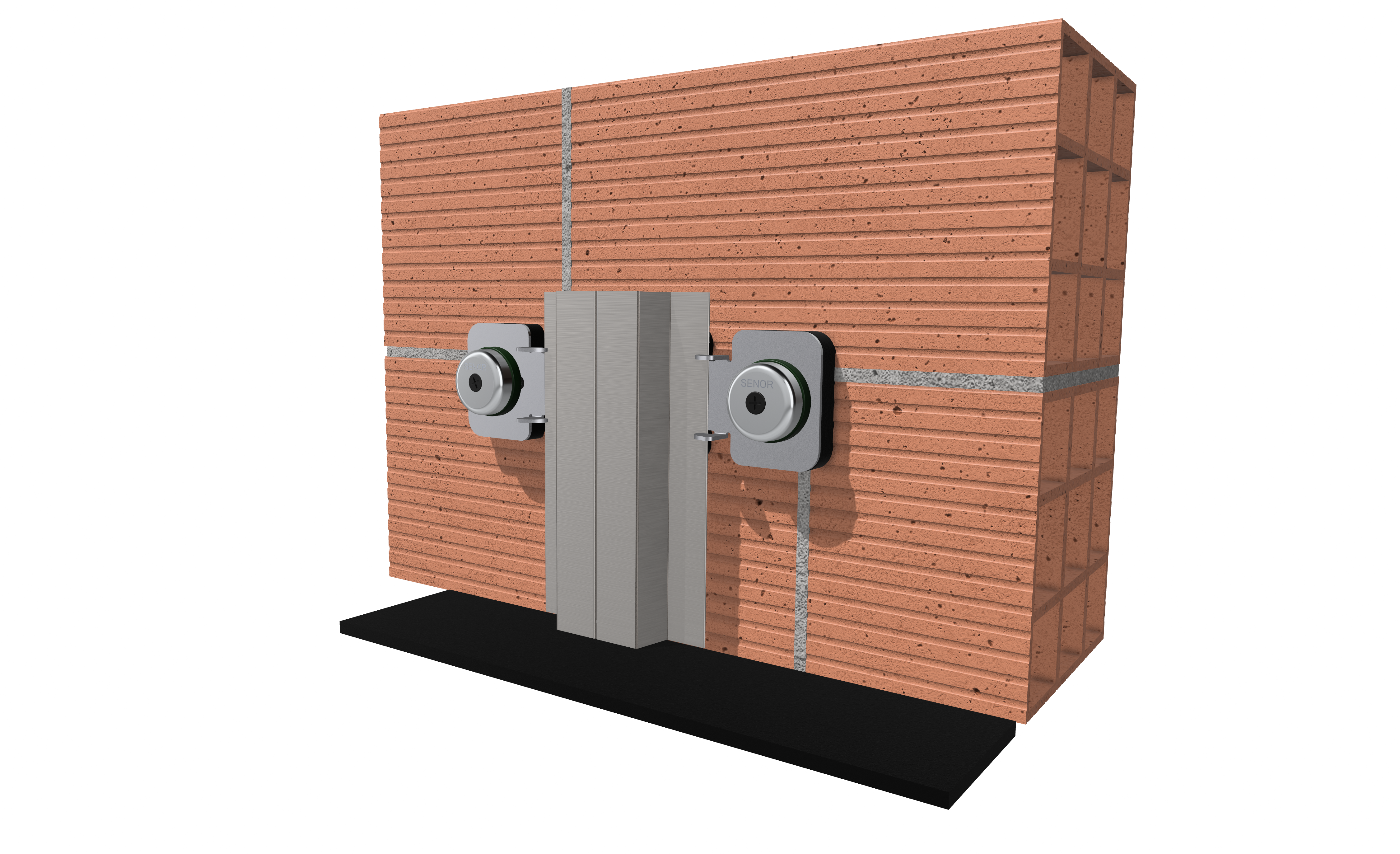 Amortiguador SE-FTD OMEGA SENOR para trasdosados acústicos/perfil omega/15 uds. - 4