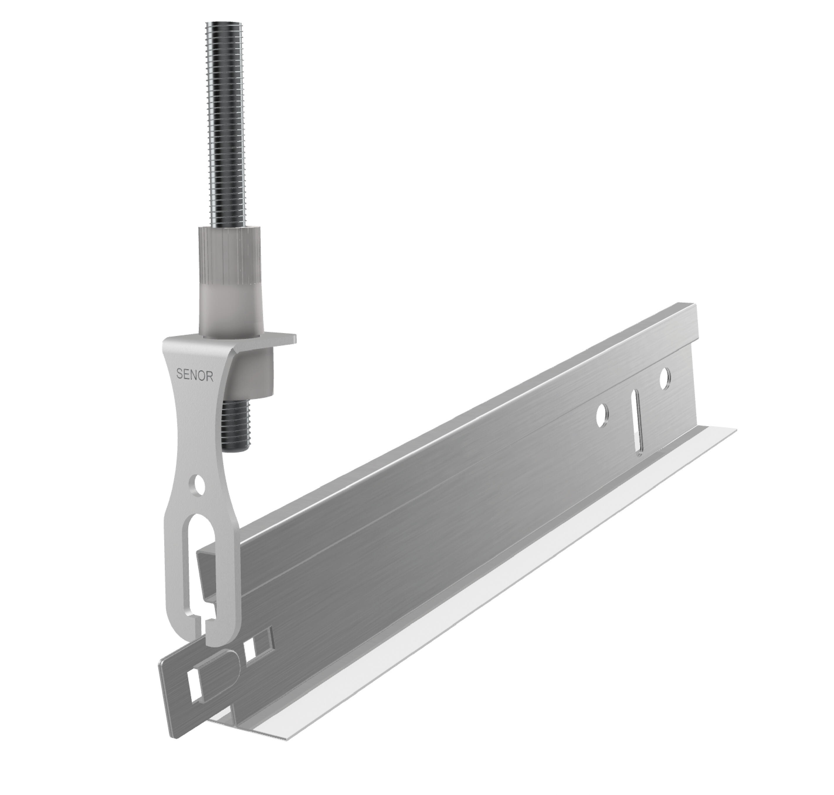 Escuadra de cuelgue SE-TRN-706-M6-200 SENOR para techos desmontables/200 uds. - 3