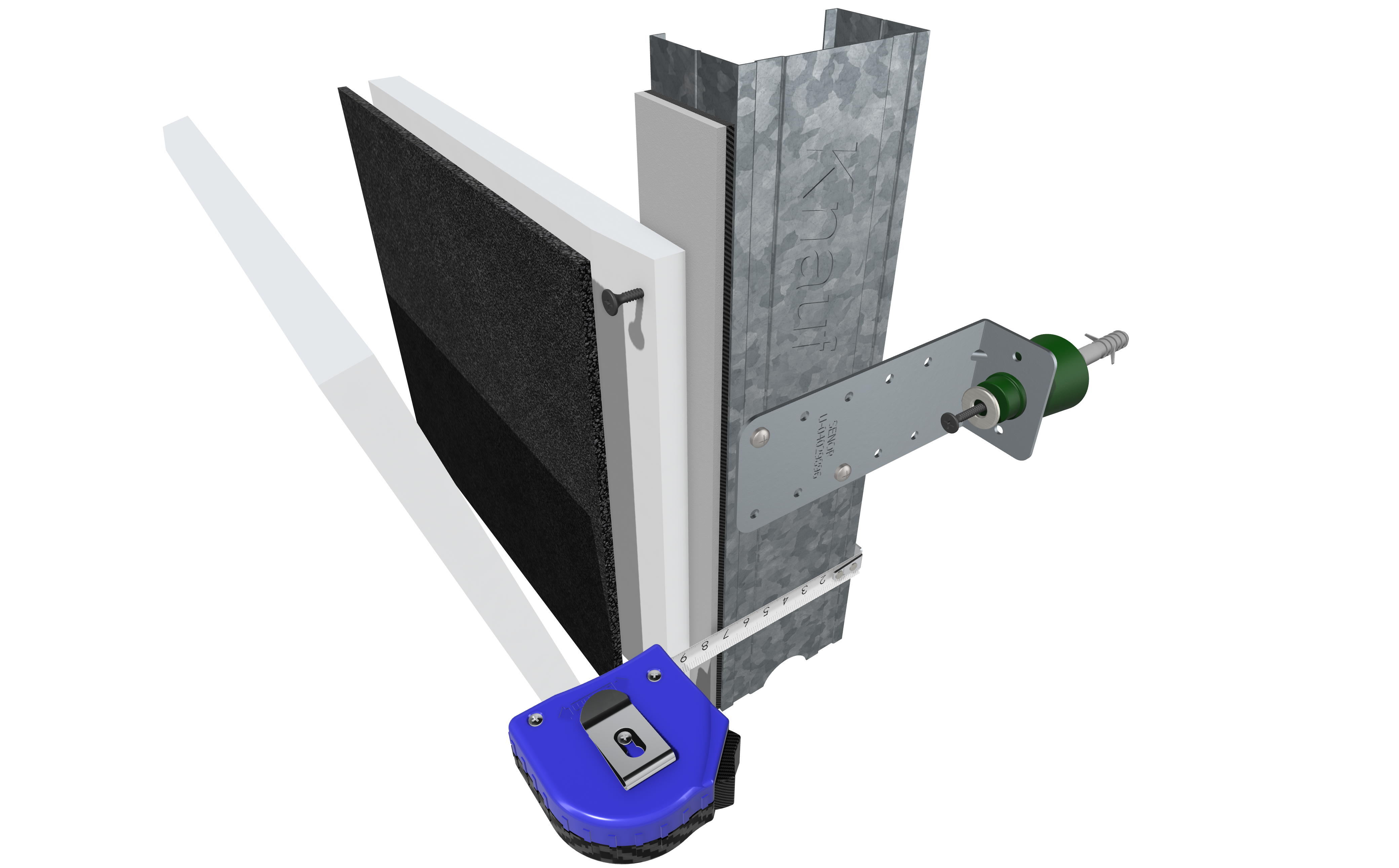 Amortiguador SE-3800-TD1+TA SENOR para trasdosados acústicos/24 uds. - 4