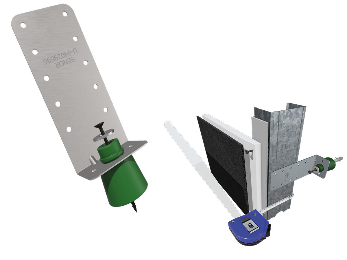 Amortiguador SE-3800-TD1+TA SENOR para trasdosados acústicos/24 uds. - 3