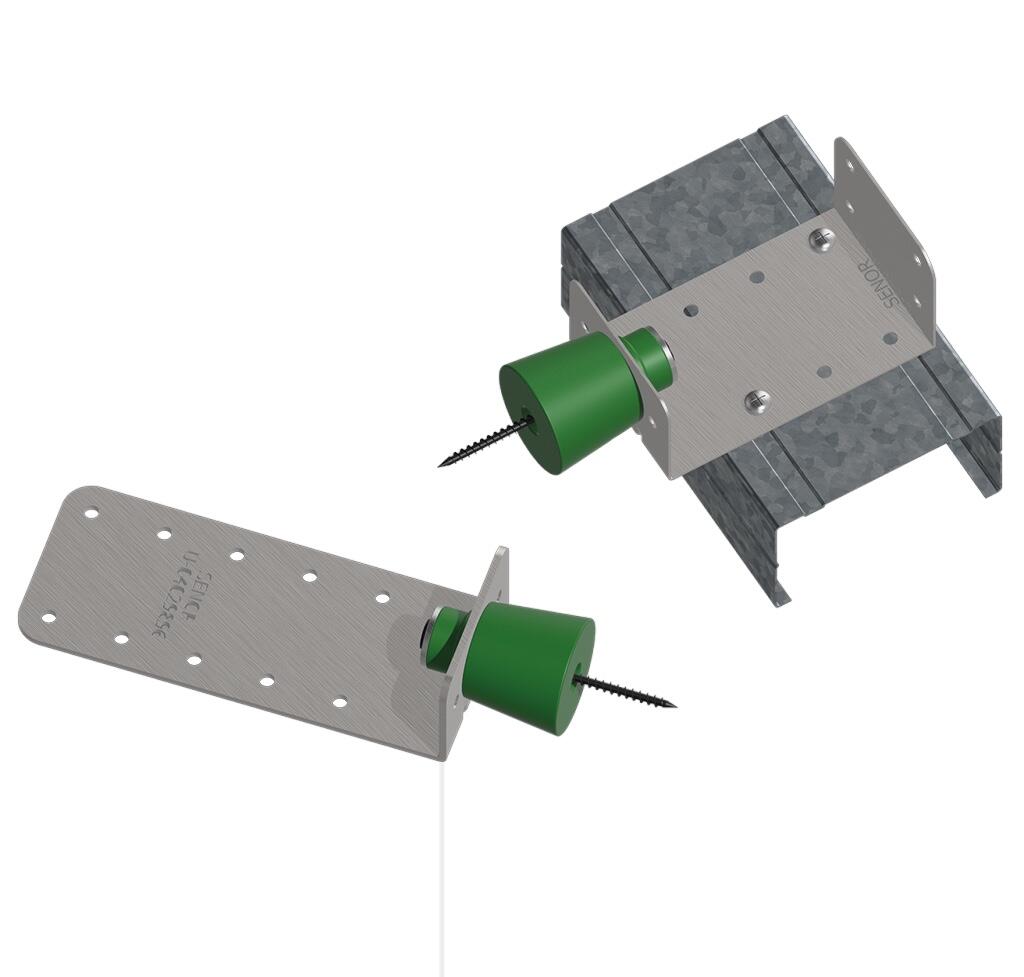 Amortiguador SE-3800-TD1+TA SENOR para trasdosados acústicos/24 uds. - 2