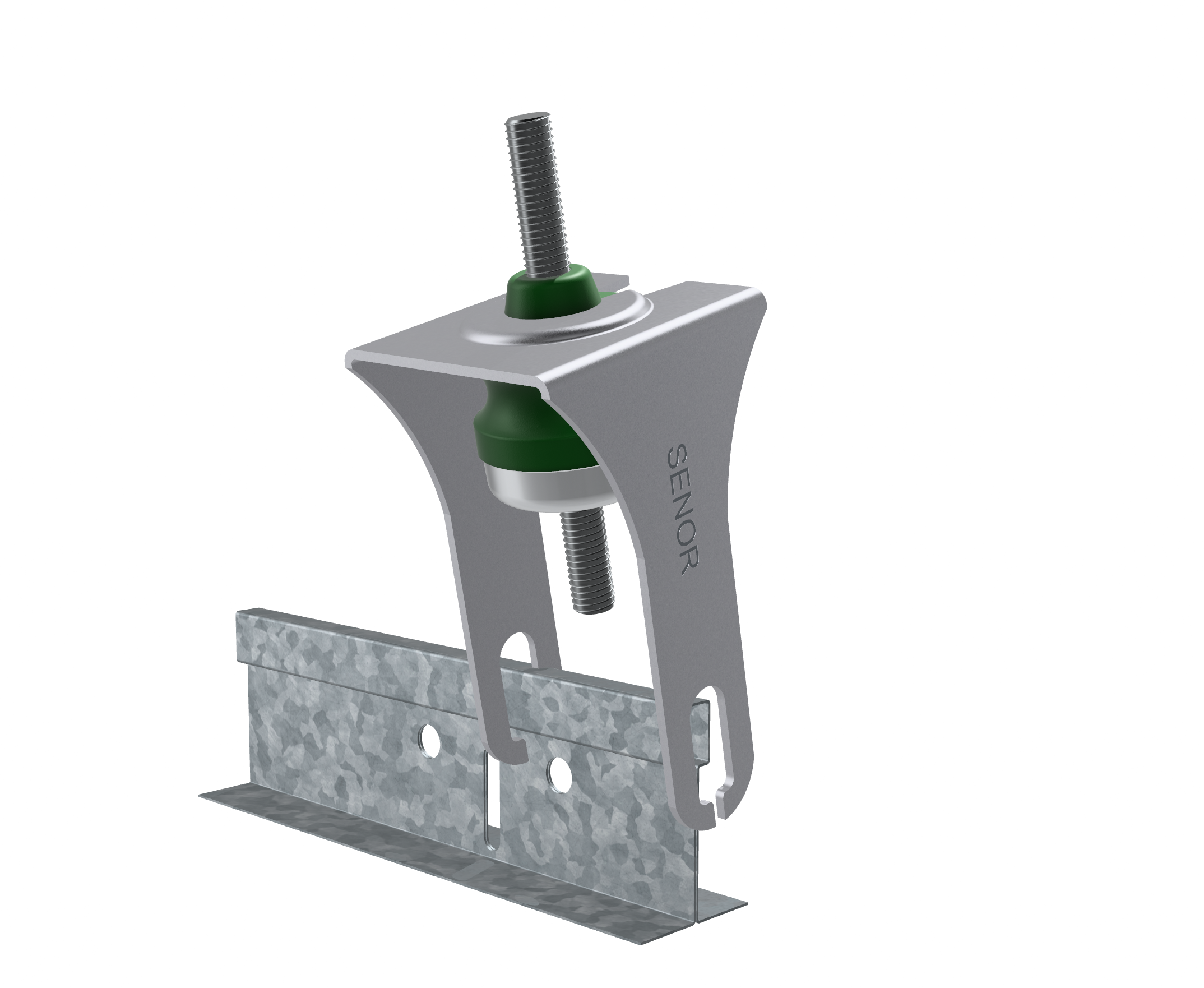Amortiguador SE-105/PCV-M6 SENOR para techos acústicos desmontables/100 uds - 4