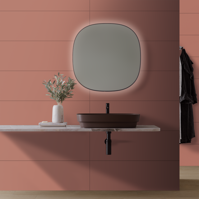 Carrelage mur intérieur rouge Arctic  l.30 x L.90 cm ARTENS