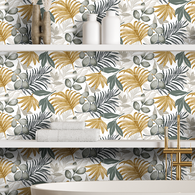 Revestimento cerâmico tropical mate 30x90 cm Artens Artic