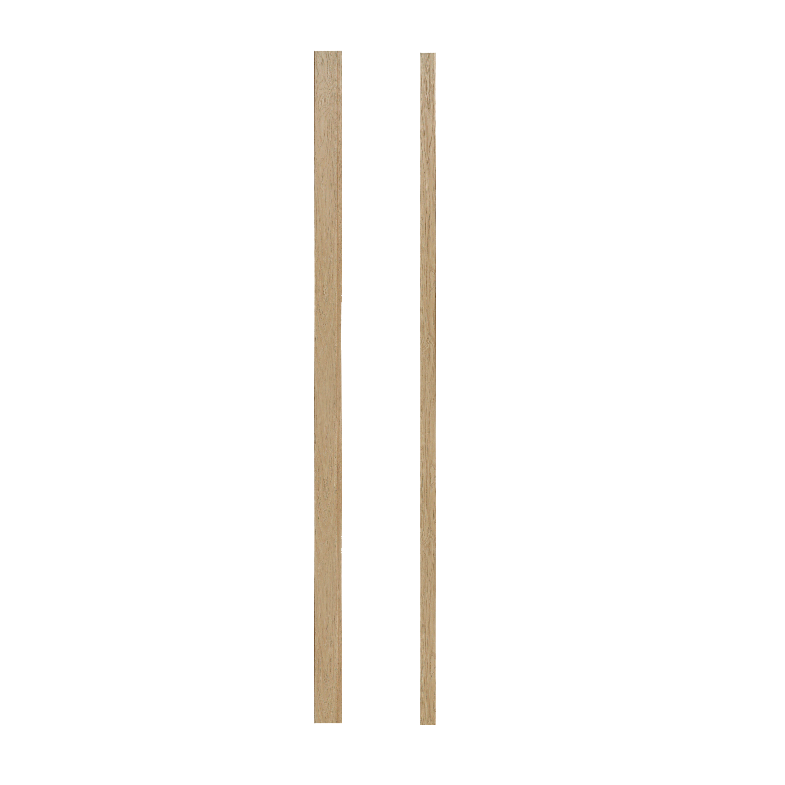 2 profils de finition MDF pour panneau tasseau chêne naturel Viggo ARTENS - 3