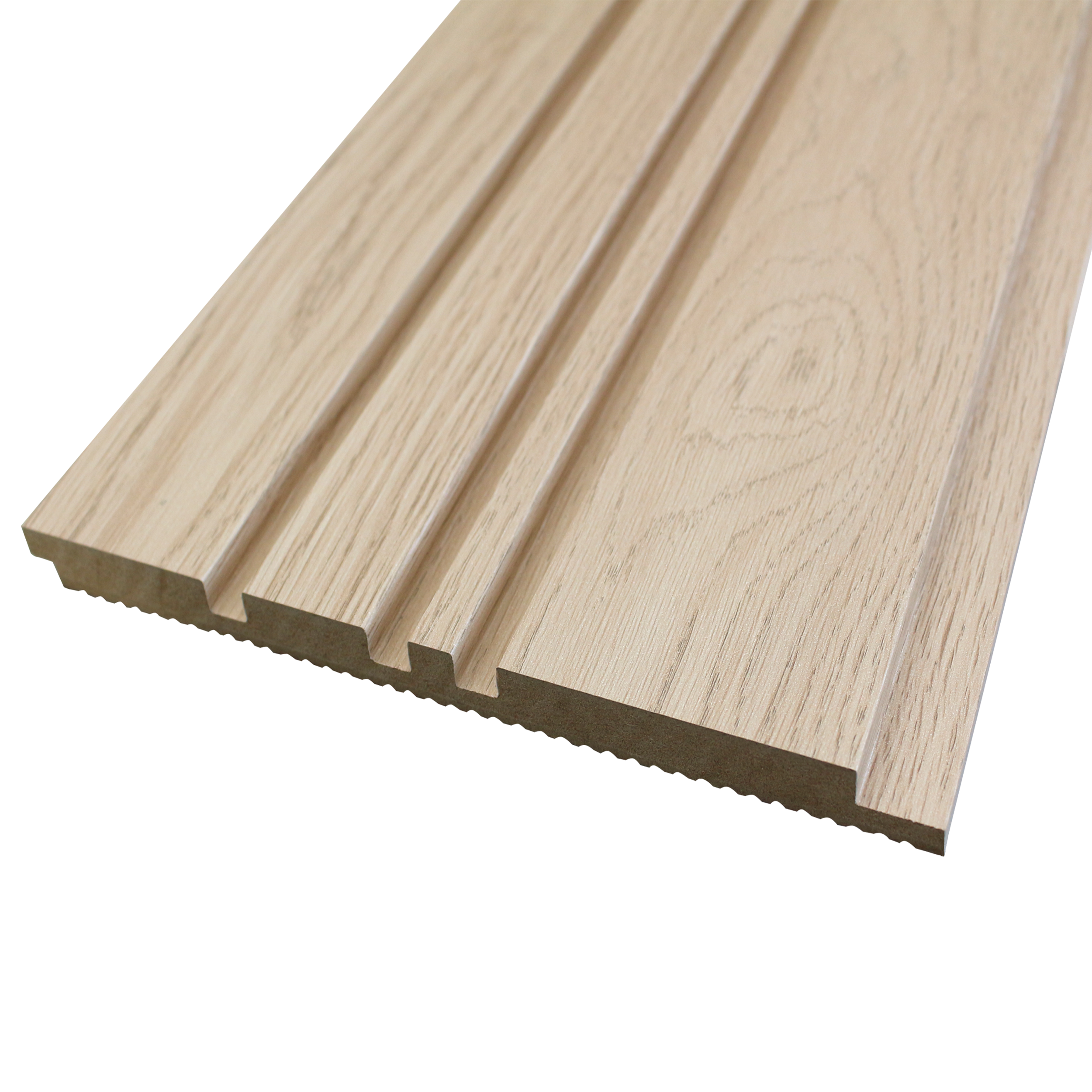 Revestimiento de pared de palillería efecto 3D MDF Viggo Artens Roble 260x21cm - 7