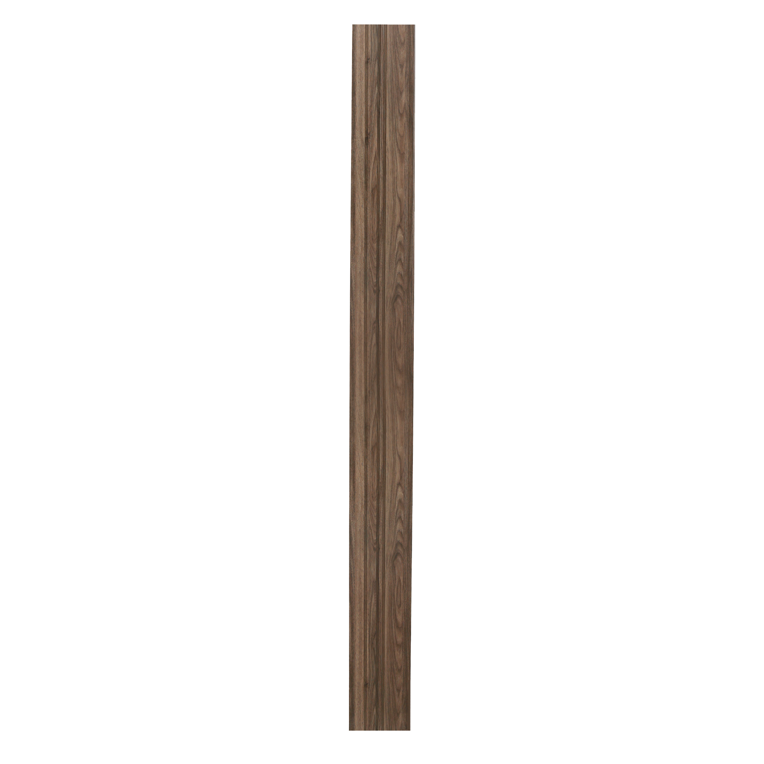 Revestimiento de pared de palillería efecto 3D MDF Viggo Artens Nuez 260x21cm - 4