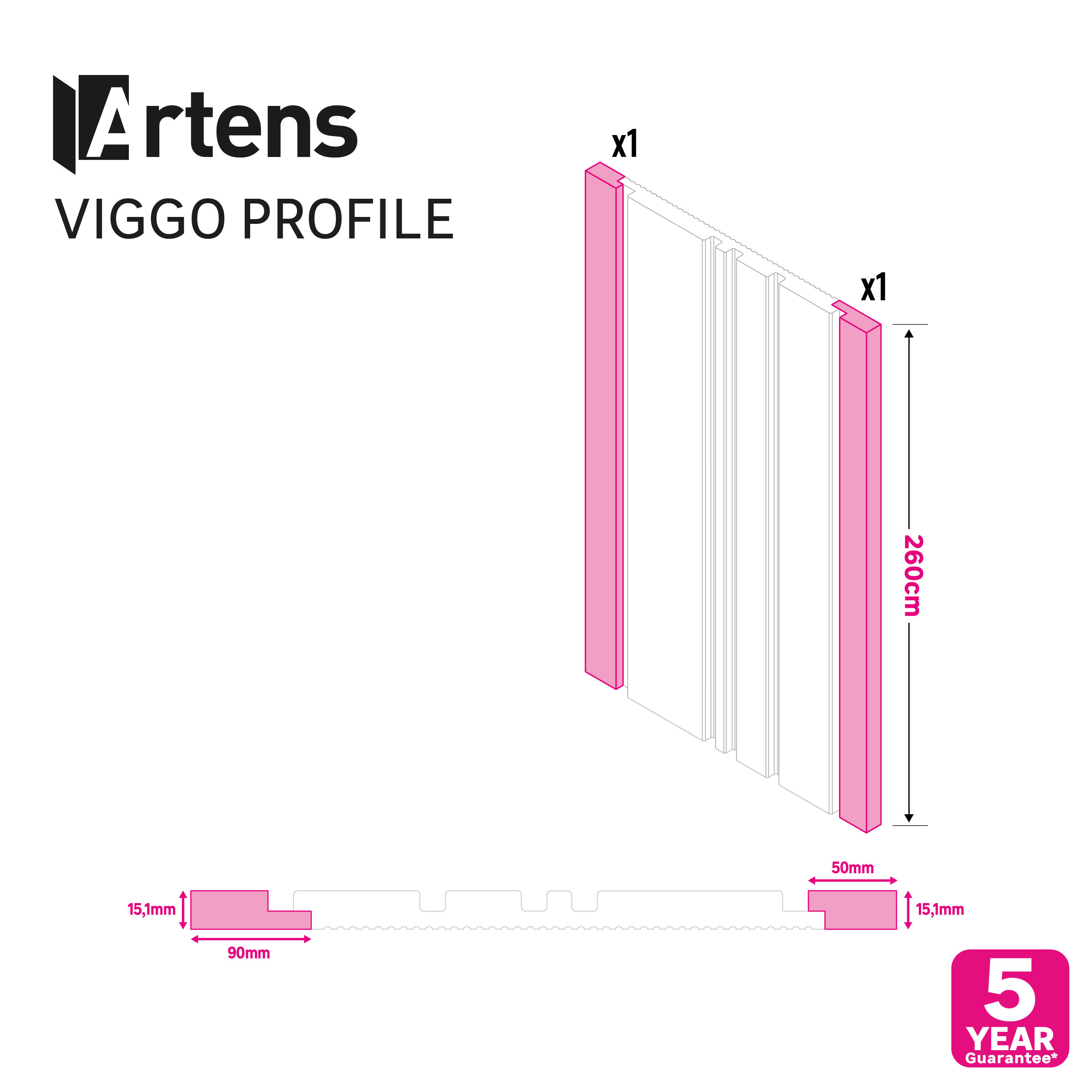 image panneau viggo dimensions - 1