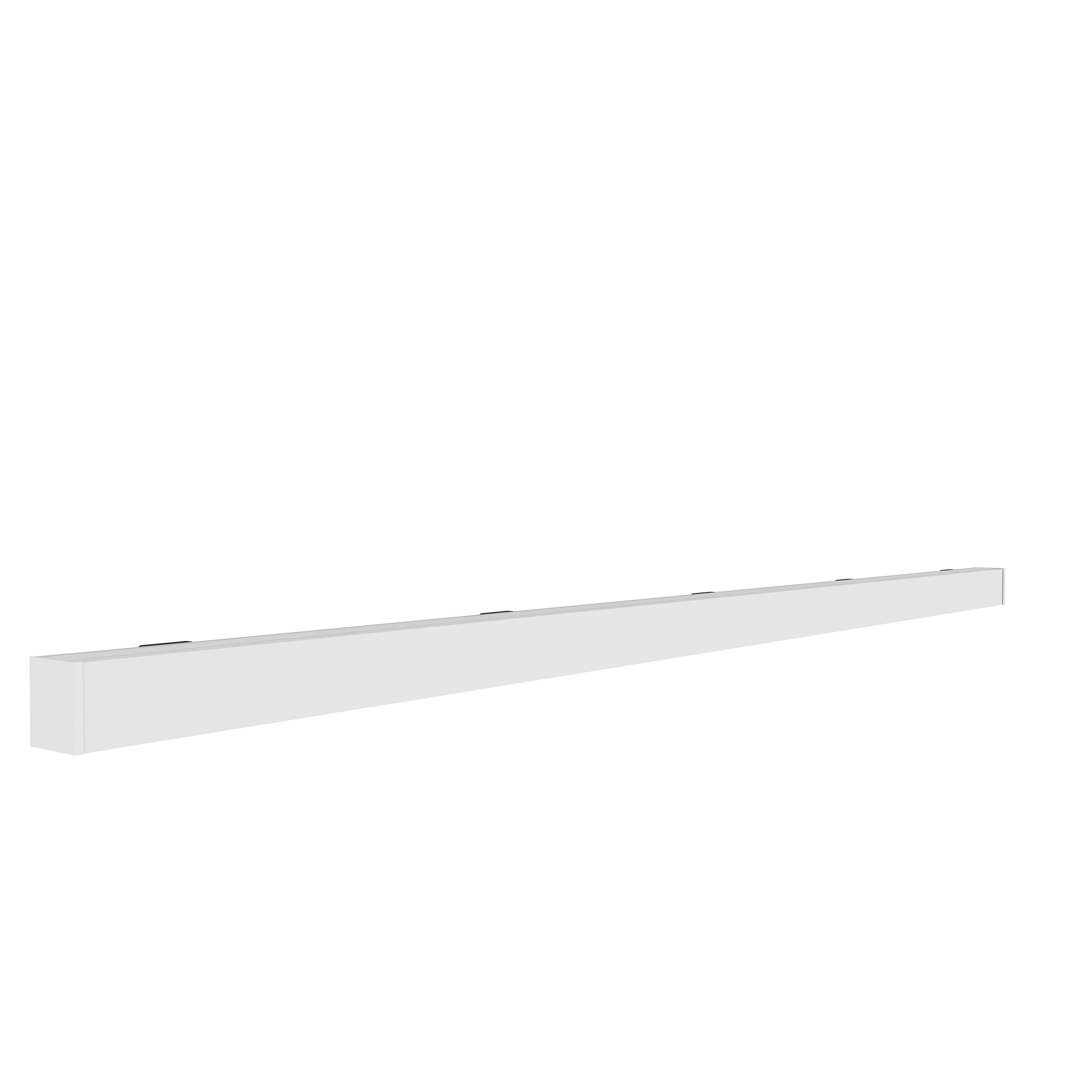 Rail coulissant Meli blanc, pour porte de largeur 93 cm maximum, ARTENS - 2