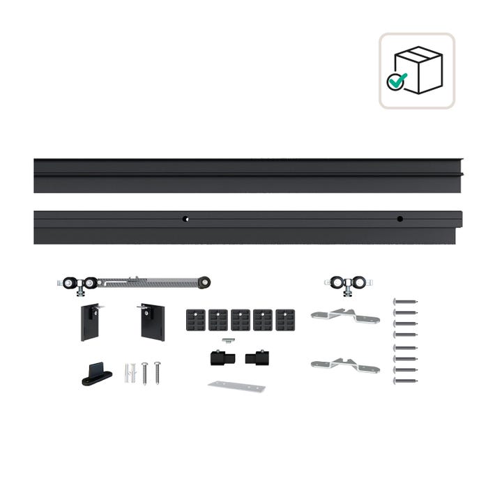 Kit conector componente imagine proiect ușă glisantă dublă