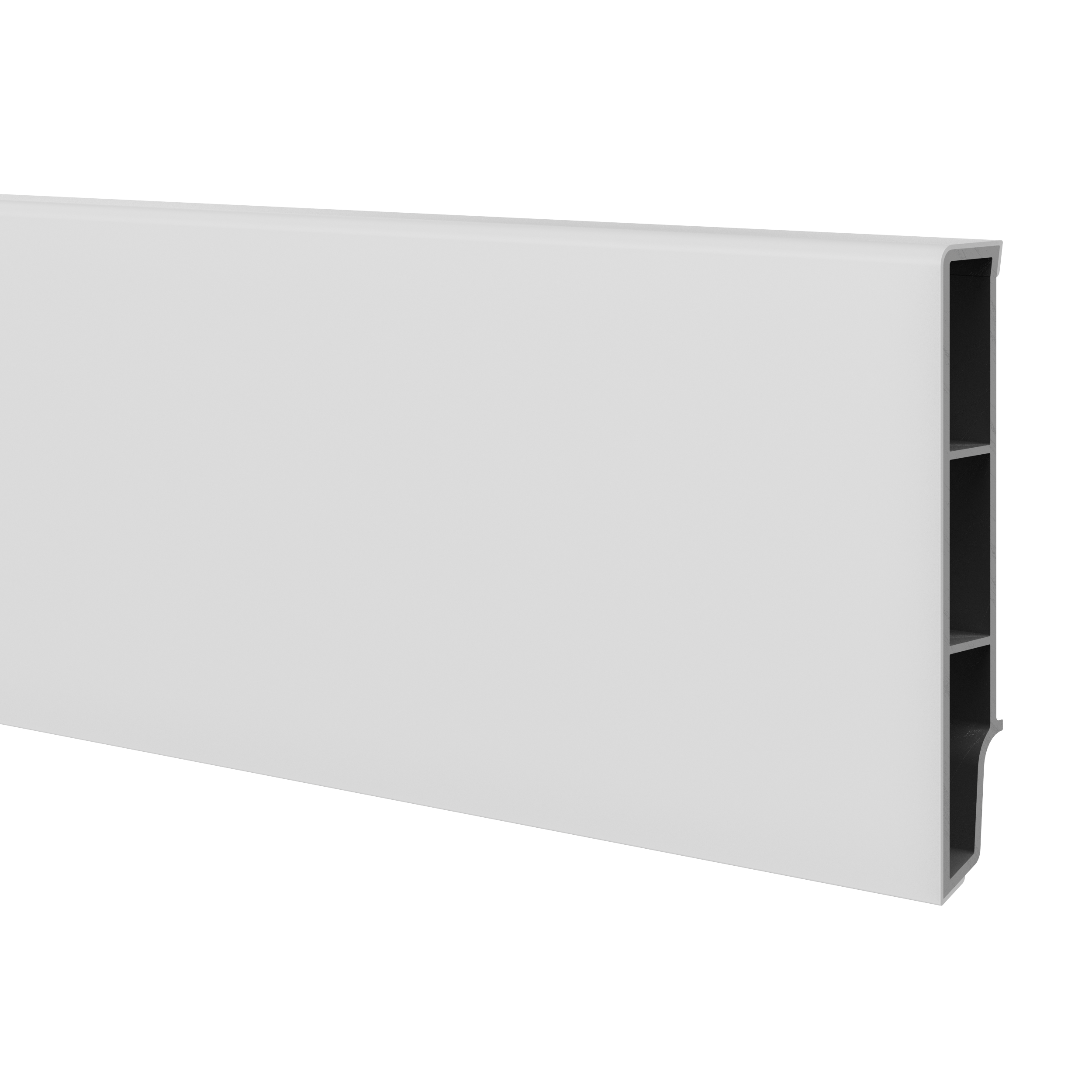 Listwa przypodłogowa PCV Sempla 8 cm biała 701