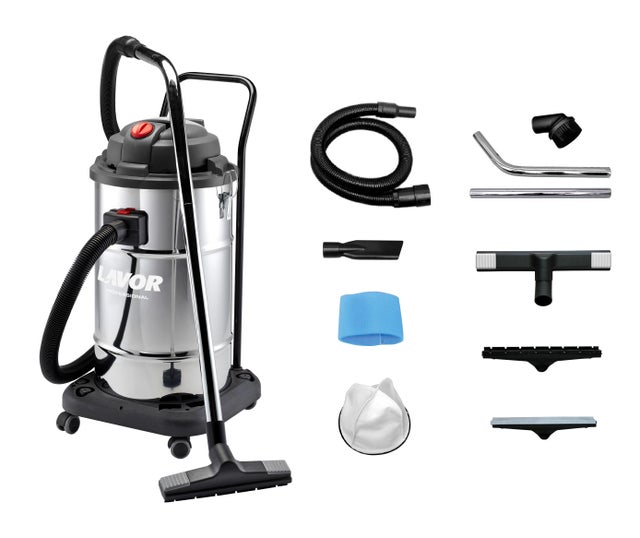 Aspiratore industriale solidi liquidi LAVOR Windy 165 IF aspirazione 24 kPa 65 L 1400 W