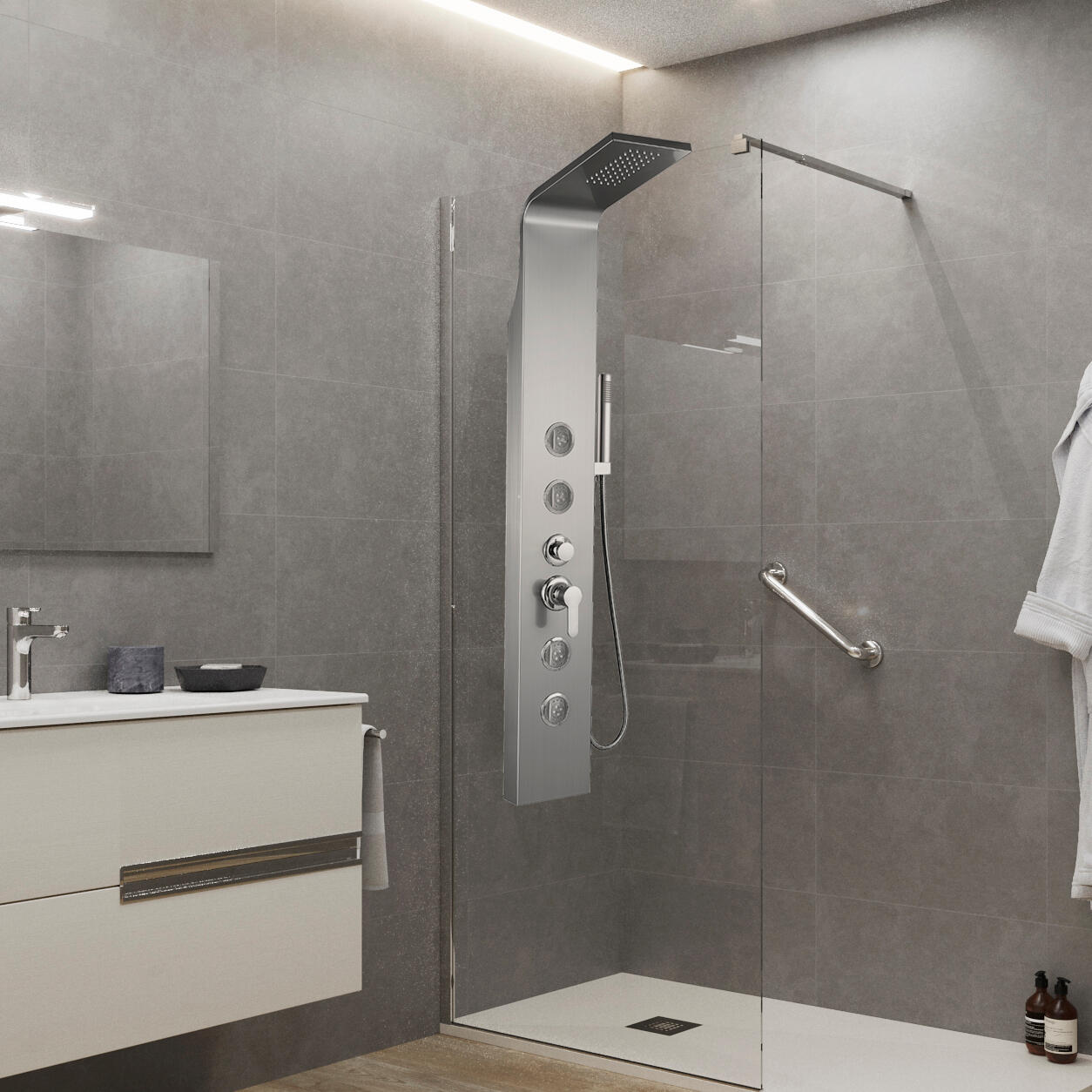 Columna de hidromasaje Kenya 150x20 cm - 3