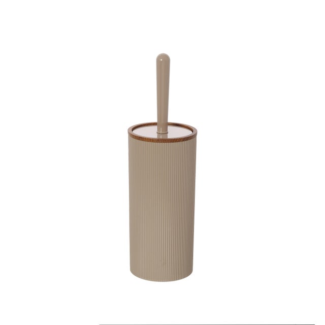 Portascopino london H 34.2 cm in polipropilene tortora