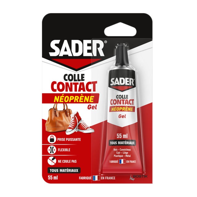 Technicqll Colle fort pour chaussures cuir caoutchouc feutre nylon skaï