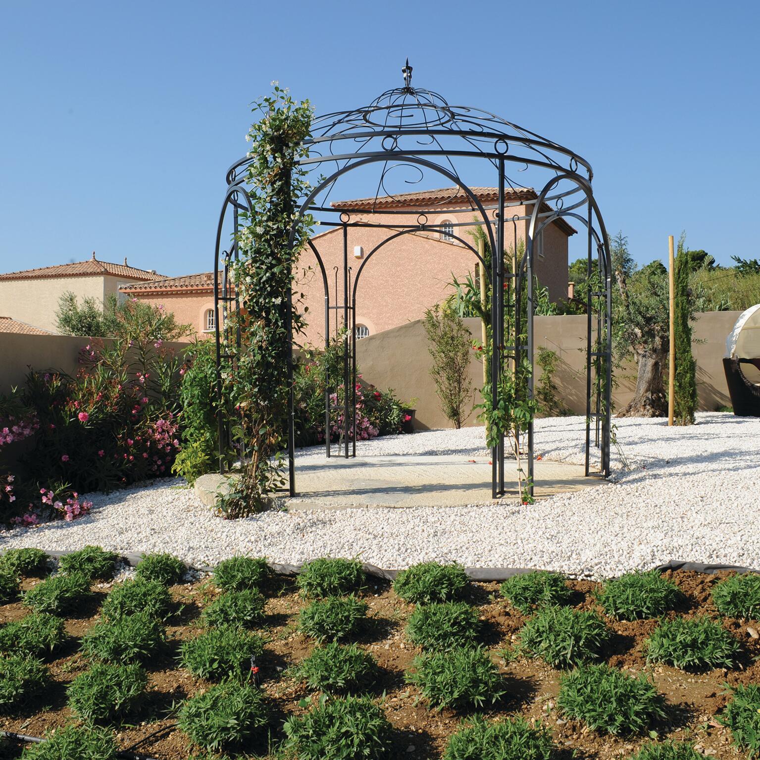 Gravier marbre blanc-rosé 8/16mm, 35 kg - 8