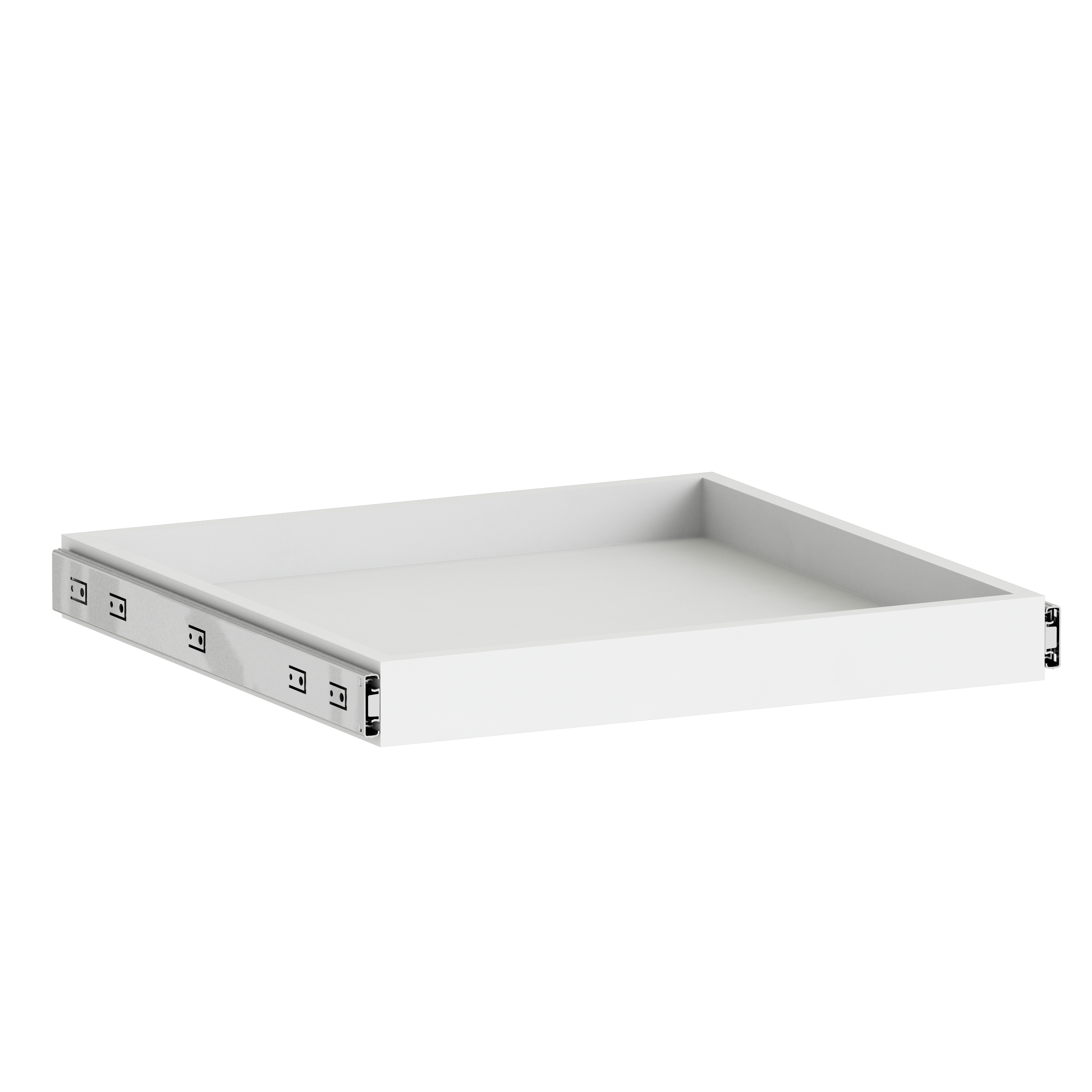 Etagère coulissante pour caisson SPACEO Evo'M blanc pour caisson L.60 x P.54 cm - 3