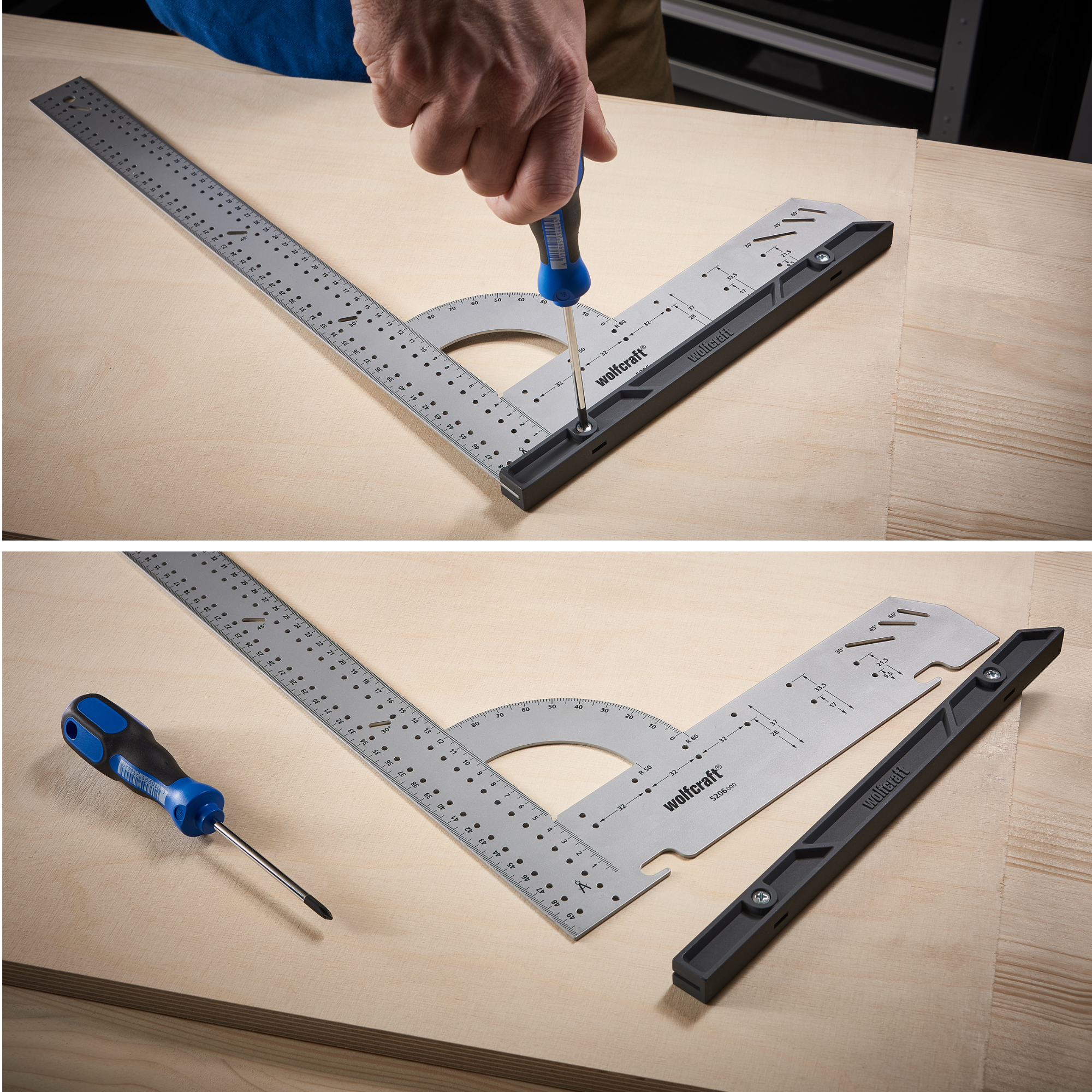 Equerre butée amovible traçage repérage - 2