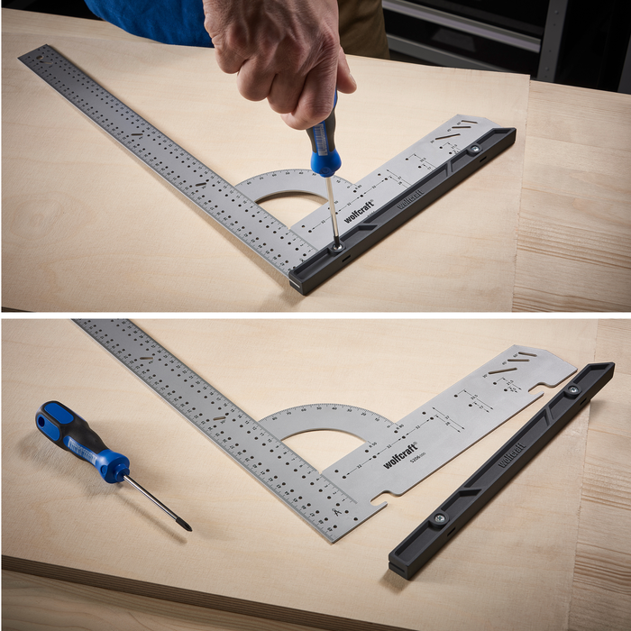 Equerre butée amovible traçage repérage