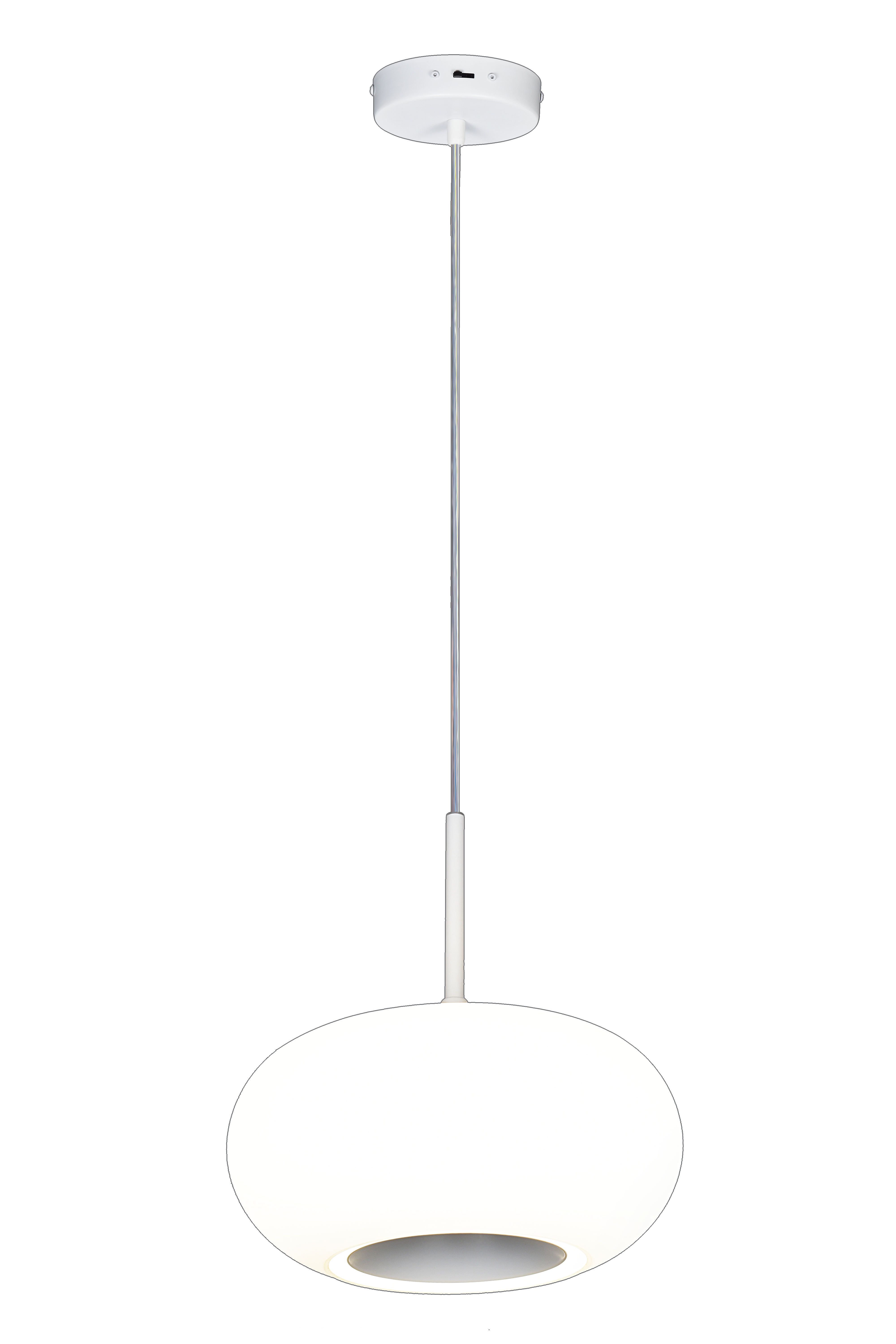 Lampadario A Sospensione Industriale E27 Lampada Pendente Vintage Bianco Metallo E Vetro 74049140