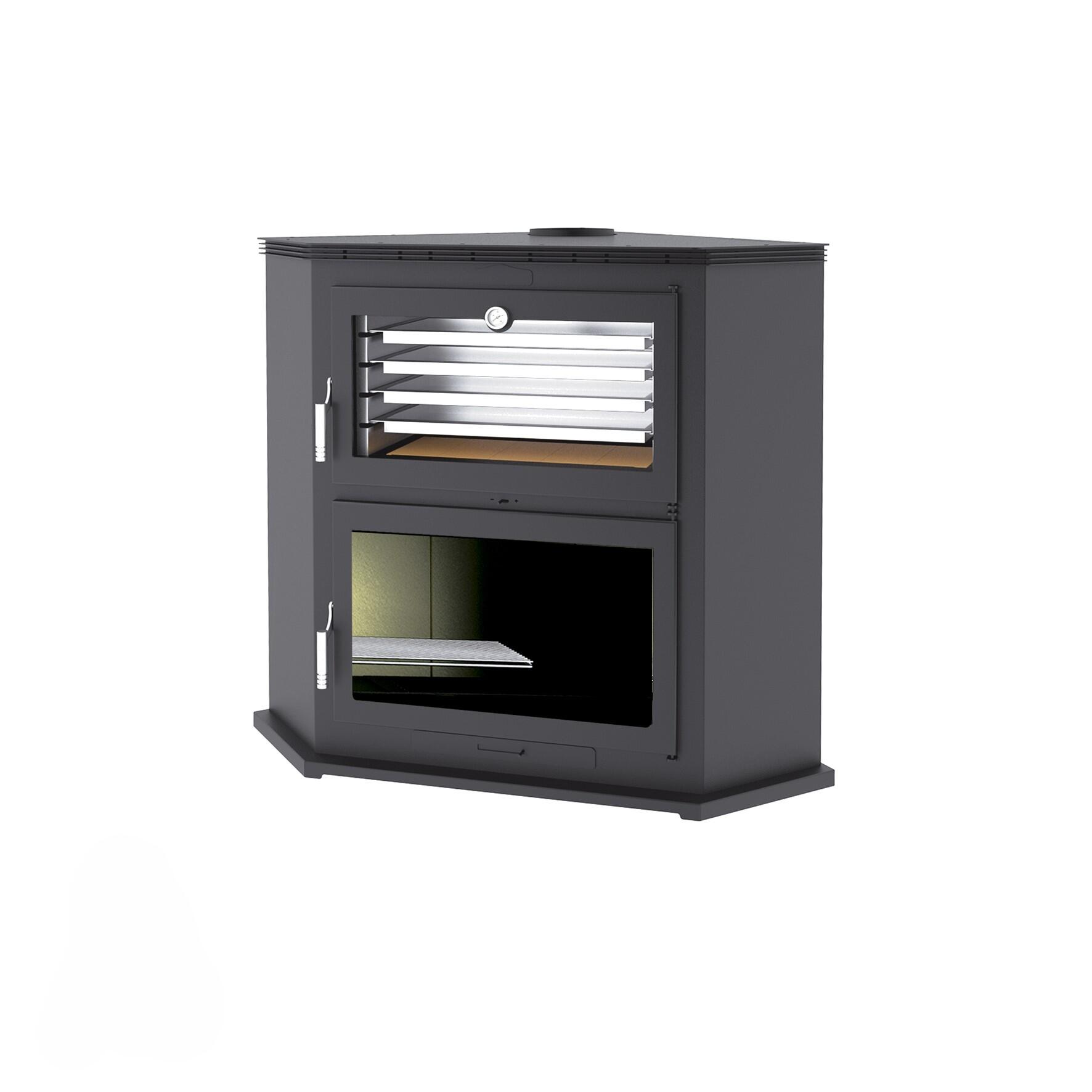 Estufa de leña rincón bea h2r eco 10,9 kw