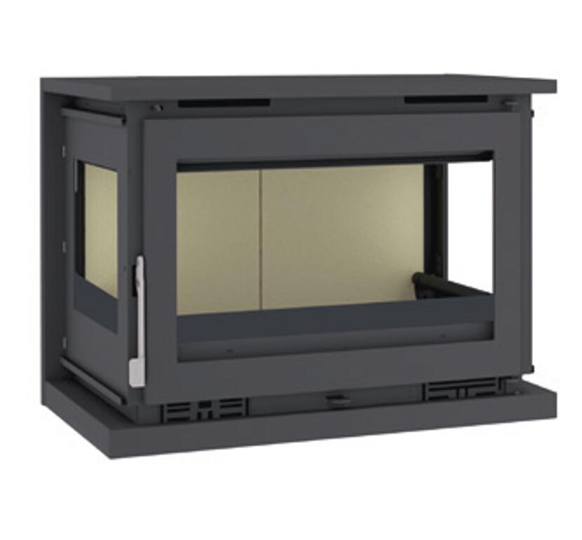 Estufa de leña para colgar bea 73 eco 12,6 kw