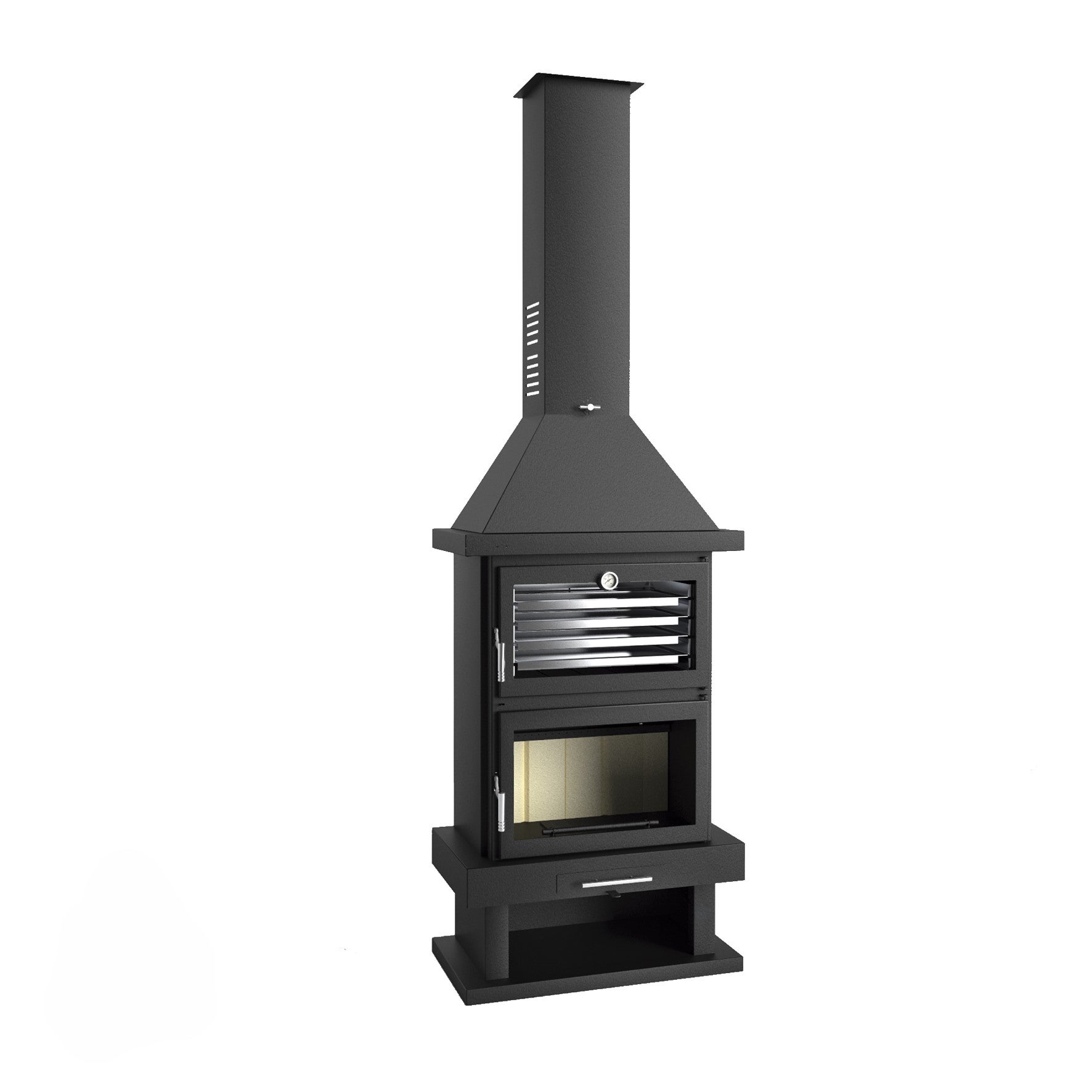 Chimenea de leña con horno BEA C20H ECO 14 kw | Leroy Merlin