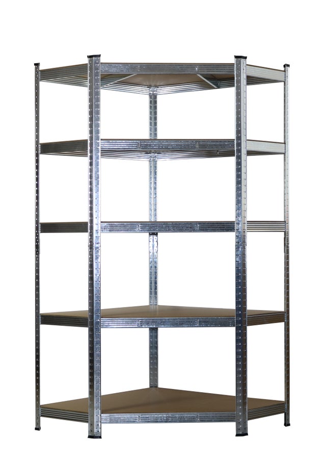 Estantería metálica Corner 180x70x40 cm 5 estantes 175kg/balda
