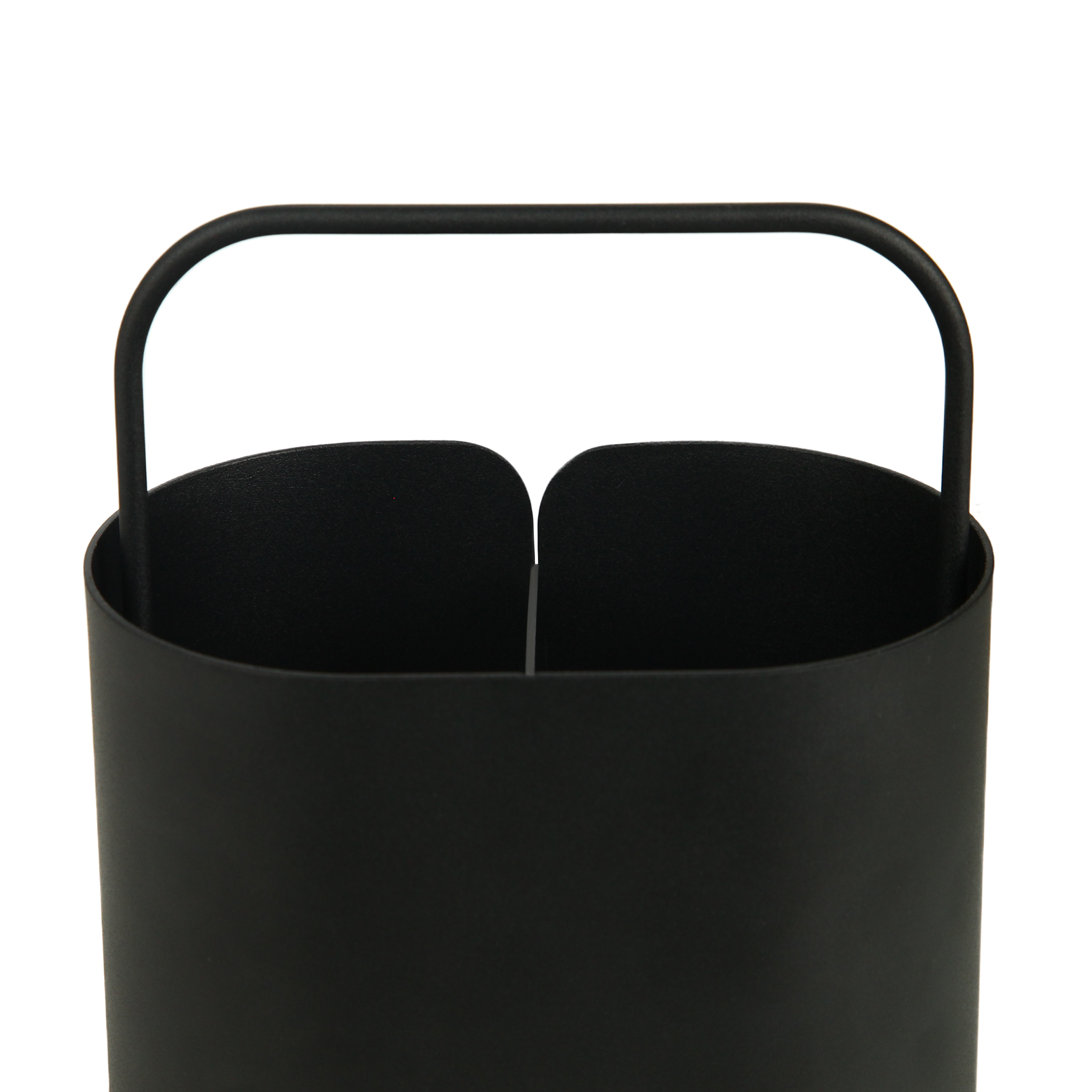 Escorredor para talheres aço 9.9 x 15.5 x 19.4 cm preto Delinia Casual - 5