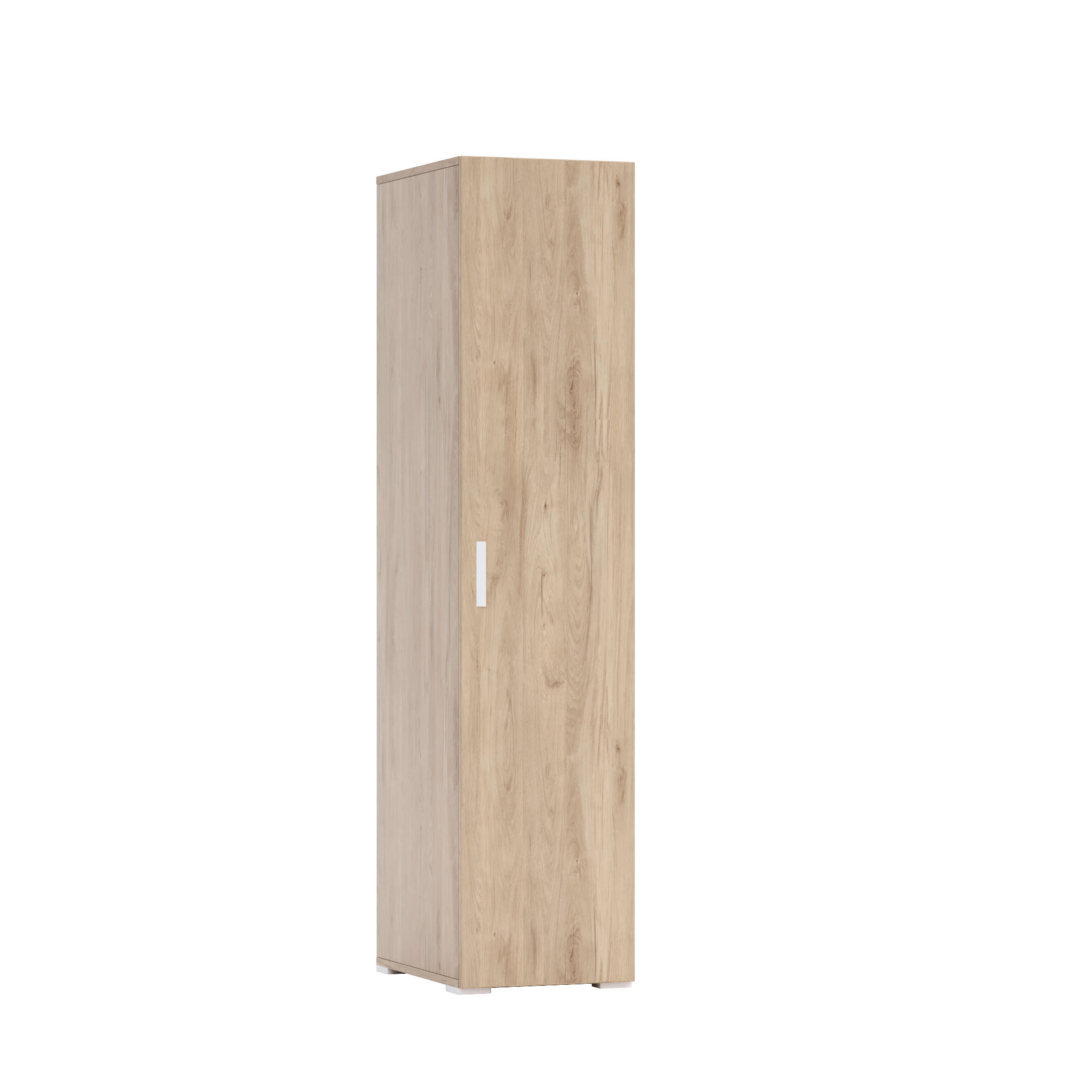 Armario puerta abatible one 43x191x53cm roble