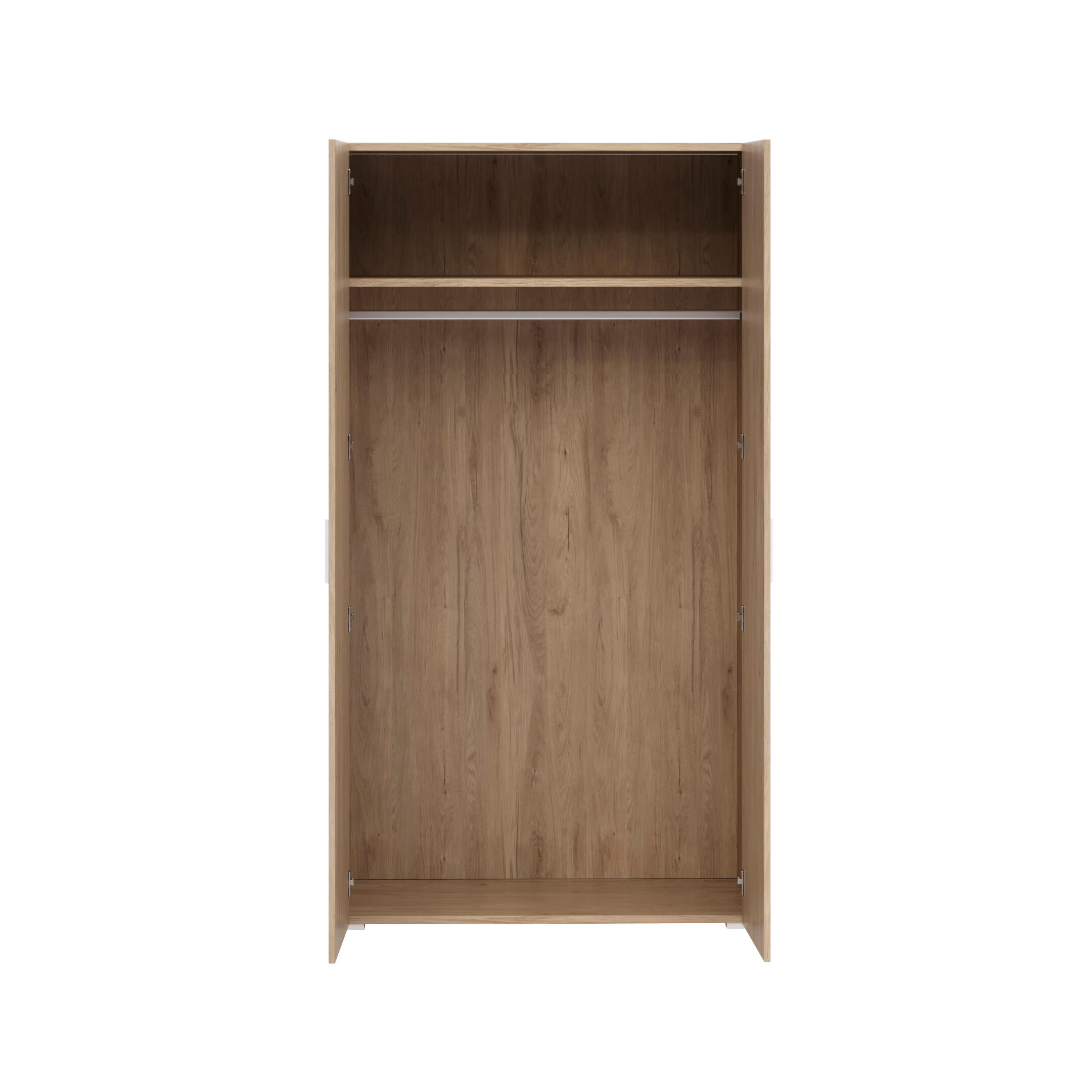 Roupeiro 2 portas carvalho 104x191x53 cm One - 3