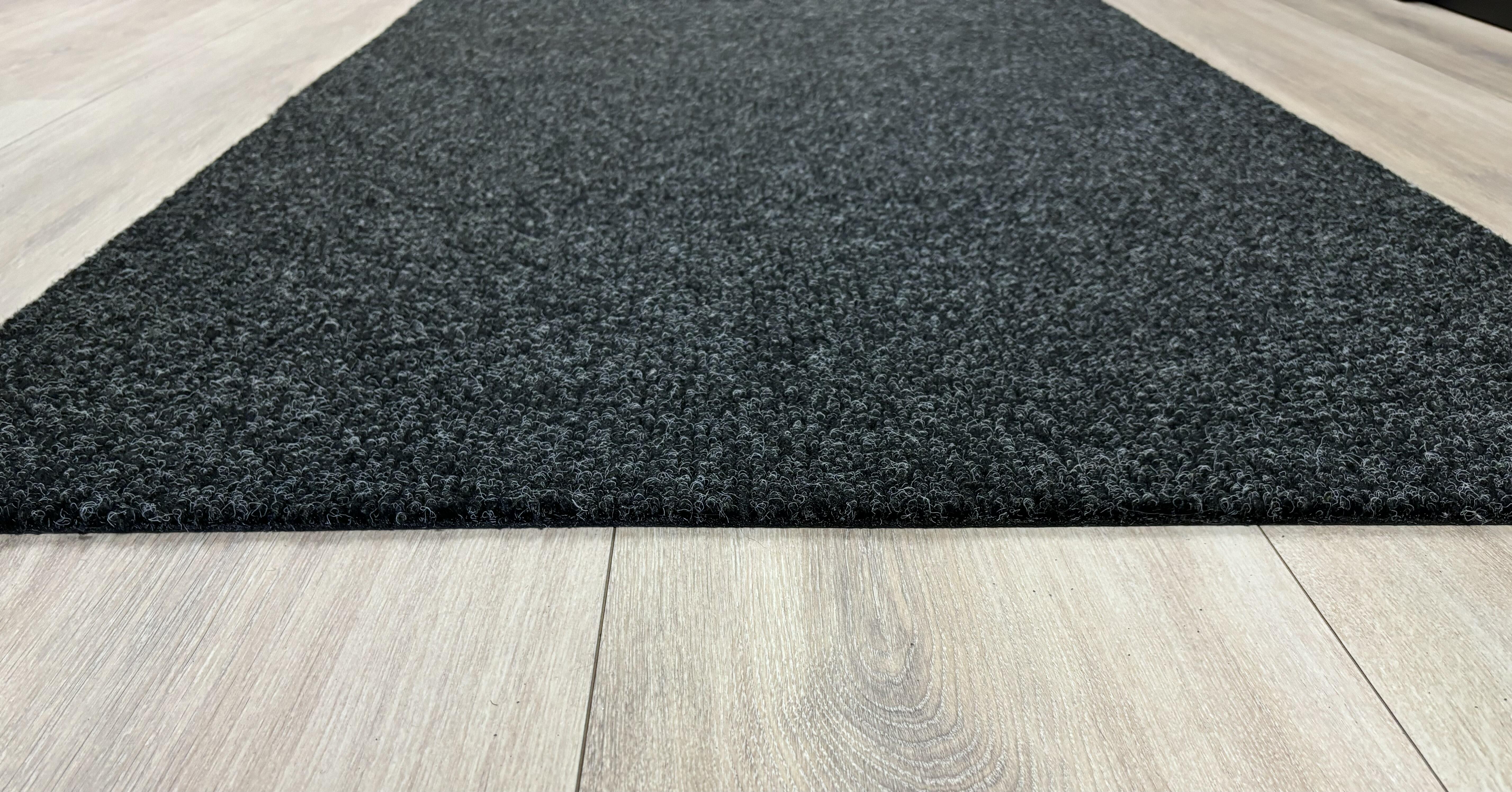 Felpudo kokos 150x200 cm negro