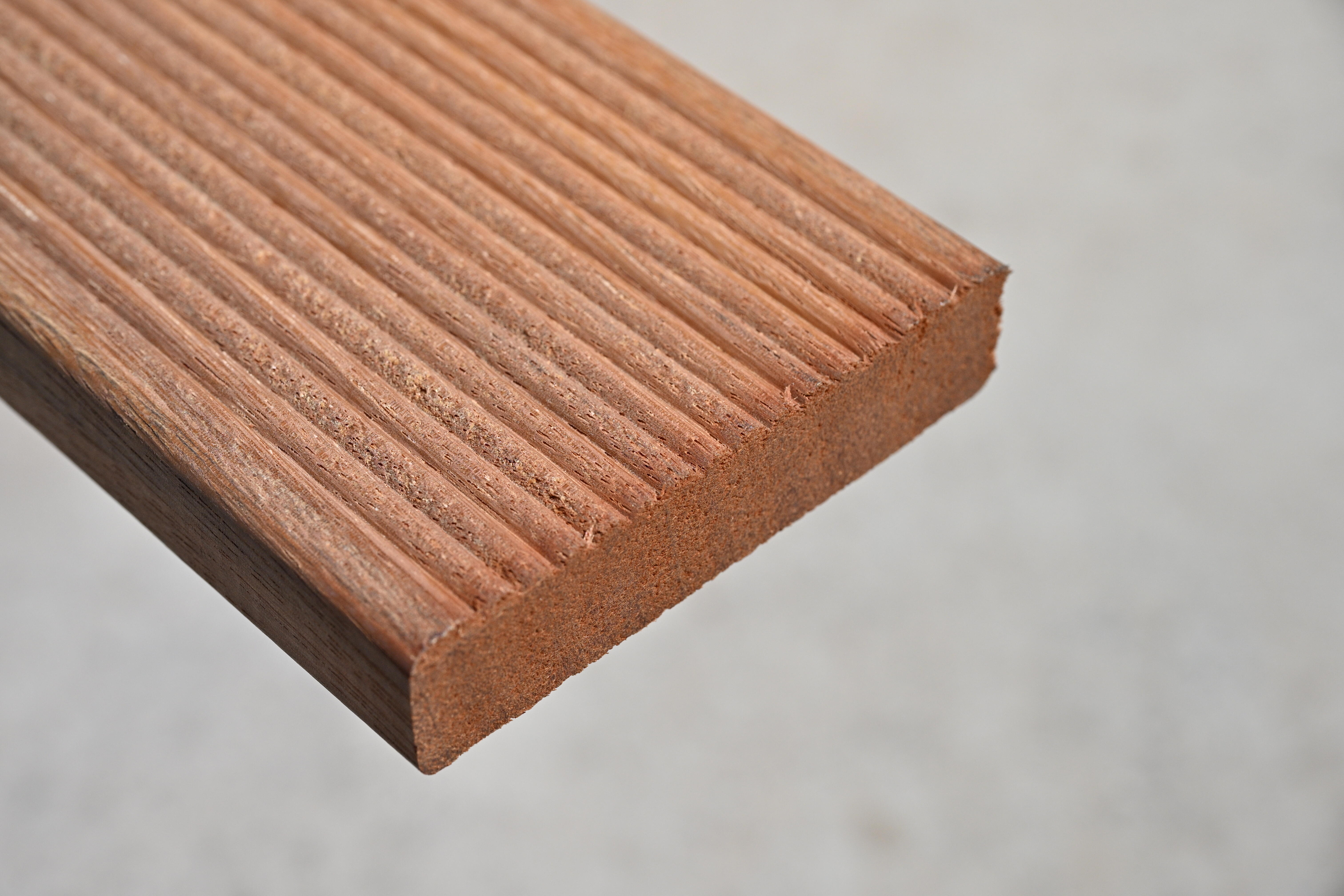 Listone da avvitare in legno Tali marrone L 120 x L 9 cm x Sp. 19 mm, 5 pezzi - 9