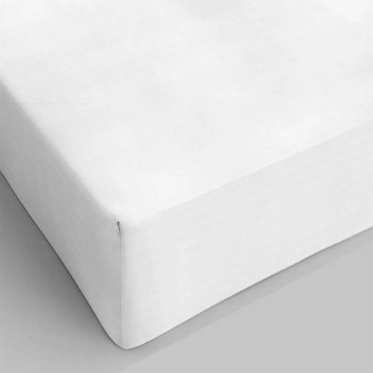 Lenzuolo sotto con angoli doppio Bice in cotone 180 x 200 cm - 2