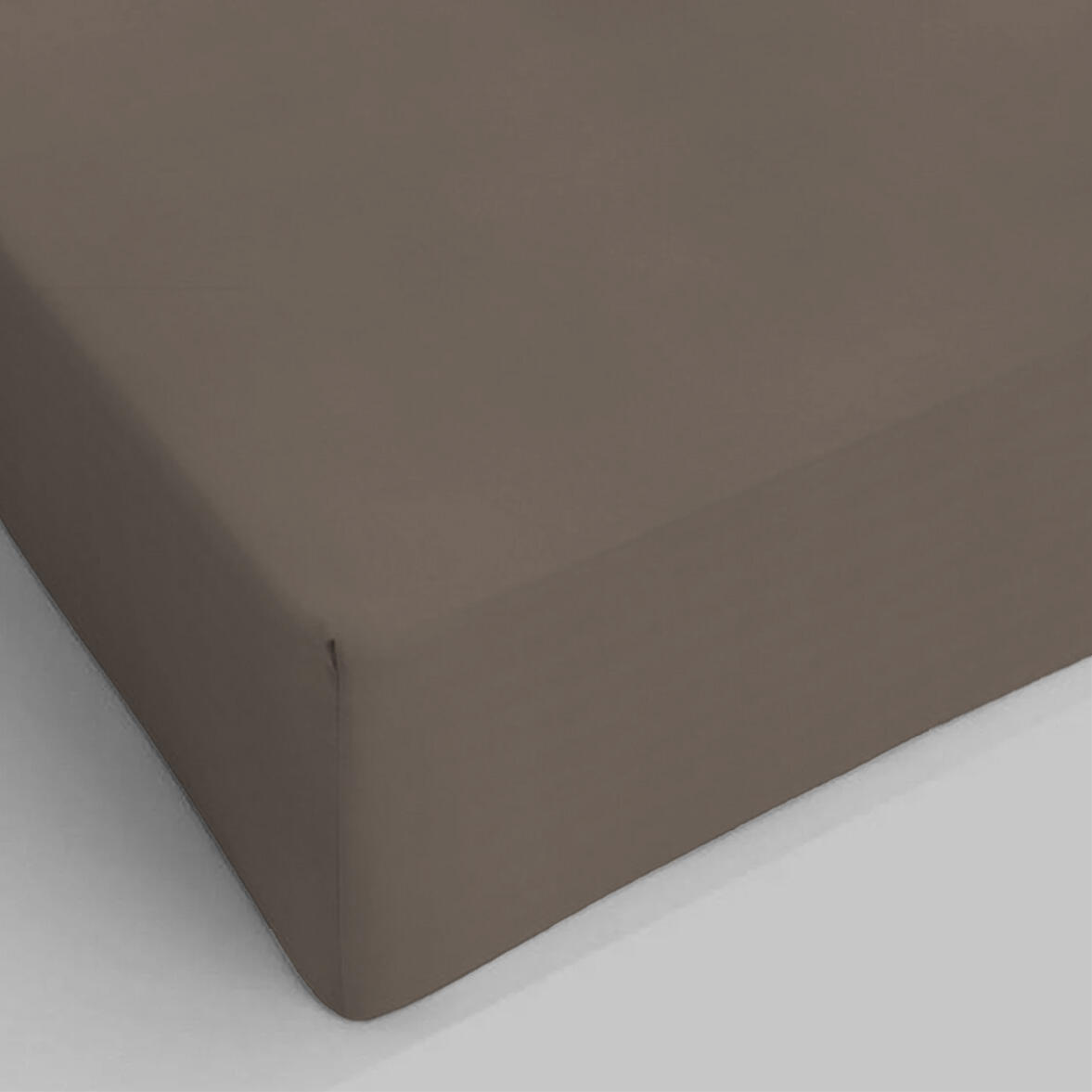 Lenzuolo sotto con angoli doppio Bice in cotone 180 x 200 cm - 3