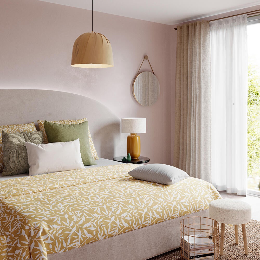 Cesto de bambu cuadricula 30x30 cm castanho - 2