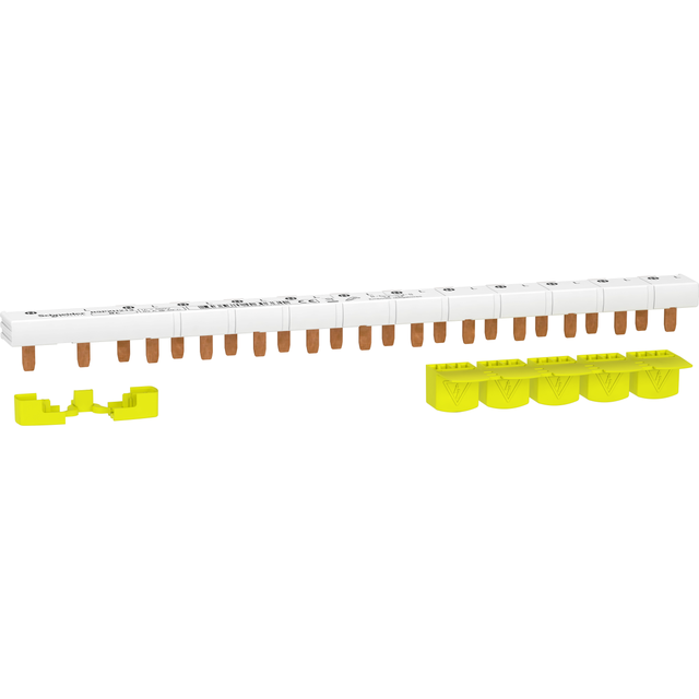 Peigne monobloc horizontal 1P+N 63A 13 modules Resi9 XP, SCHNEIDER ELECTRIC