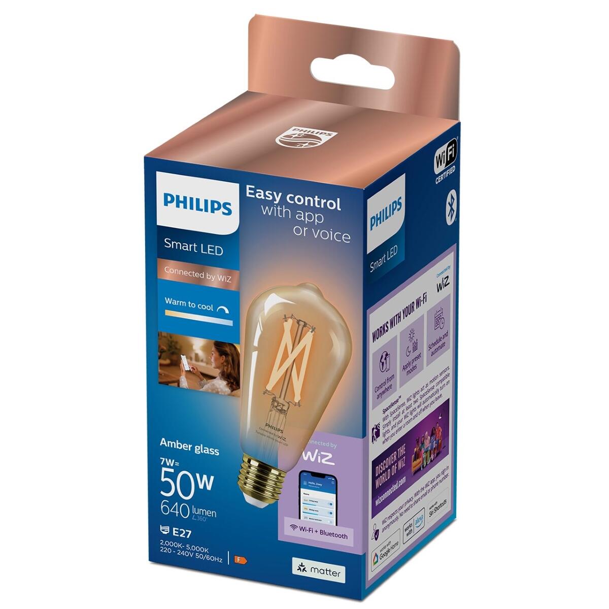 Lâmpada led smart WFB ST64 E27 920-50 luz amarelaB - 9