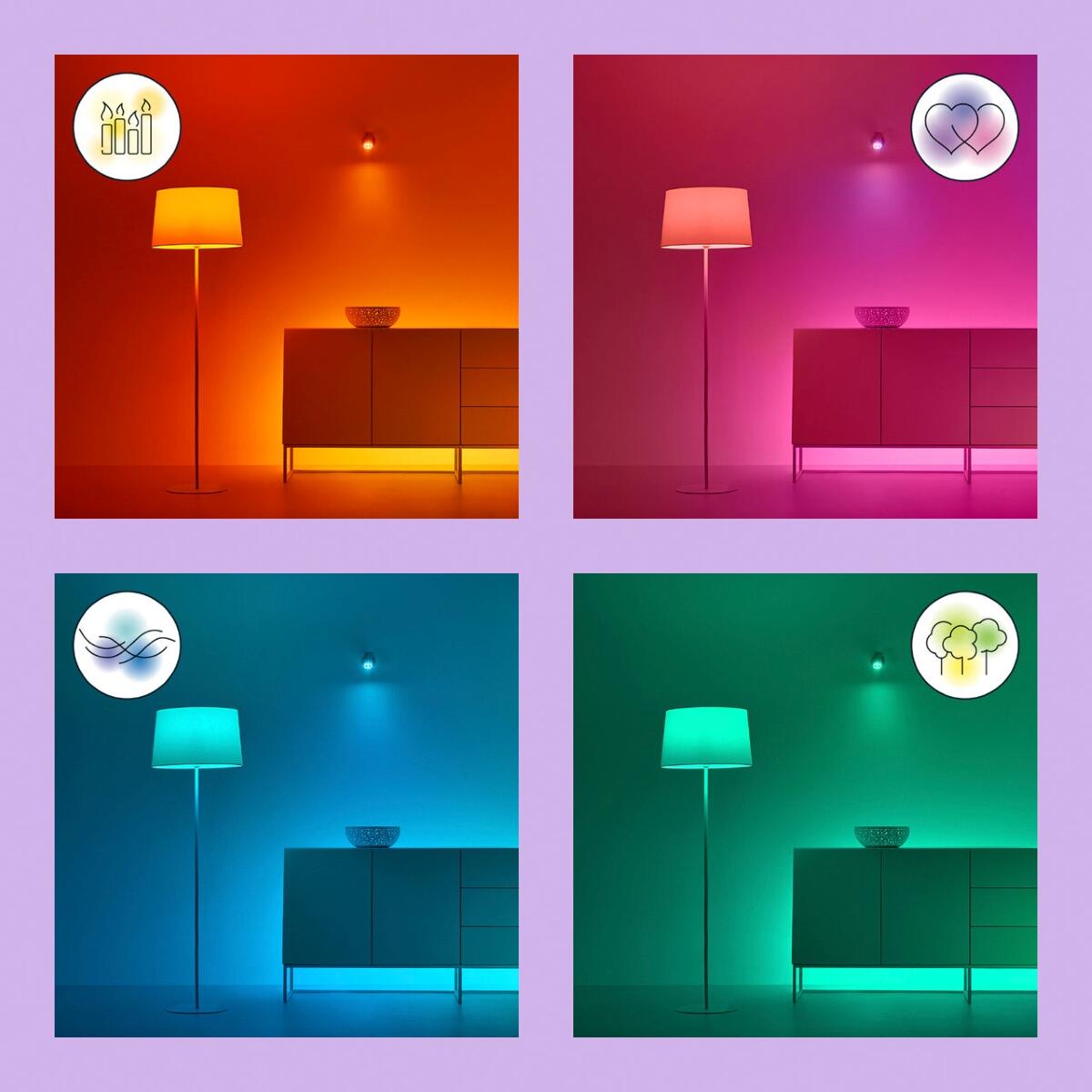 Ampoule led connectée GU10, 345Lm, couleur changeante, PHILIPS SMART LED - 6