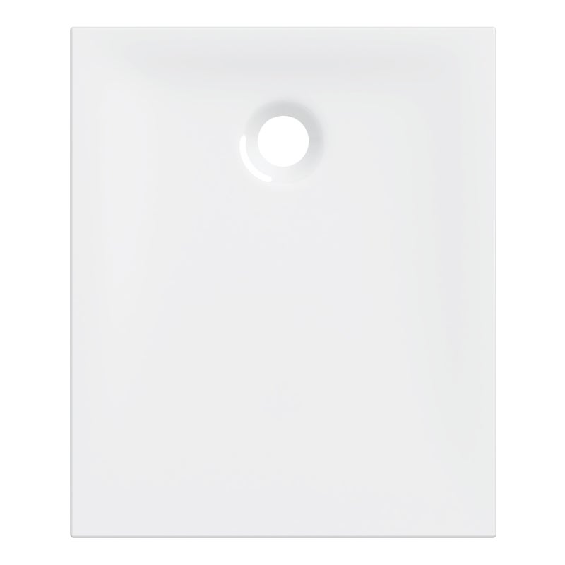 Brodzik do kabiny prysznicowej biały prostokątny 90x75 BM Nemea akrylowy