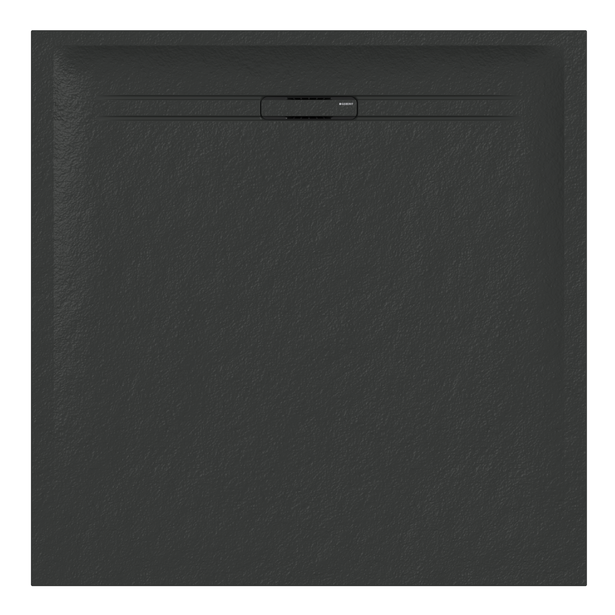 Brodzik do kabiny prysznicowej ciemny szary 80x80 Geberit Sestra