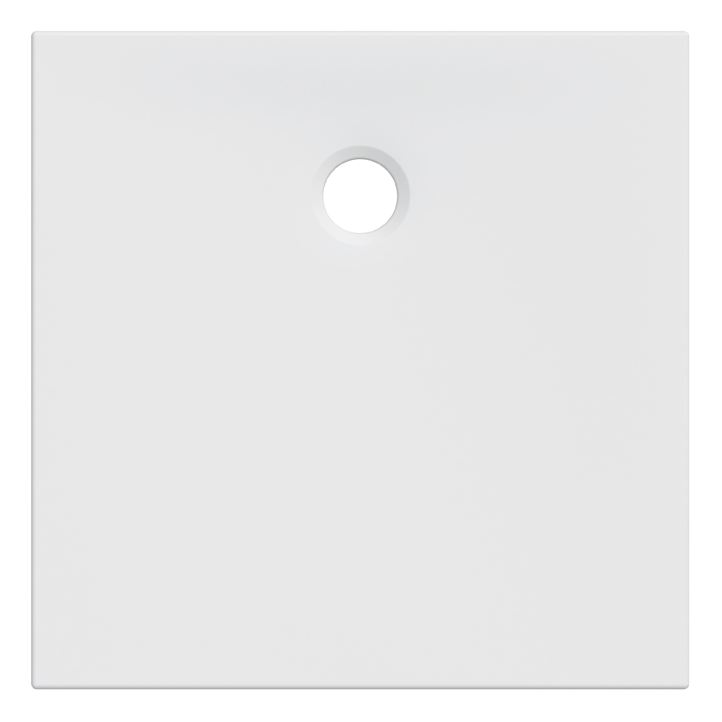 Brodzik do kabiny prysznicowej biały 90x90 ceramiczny
