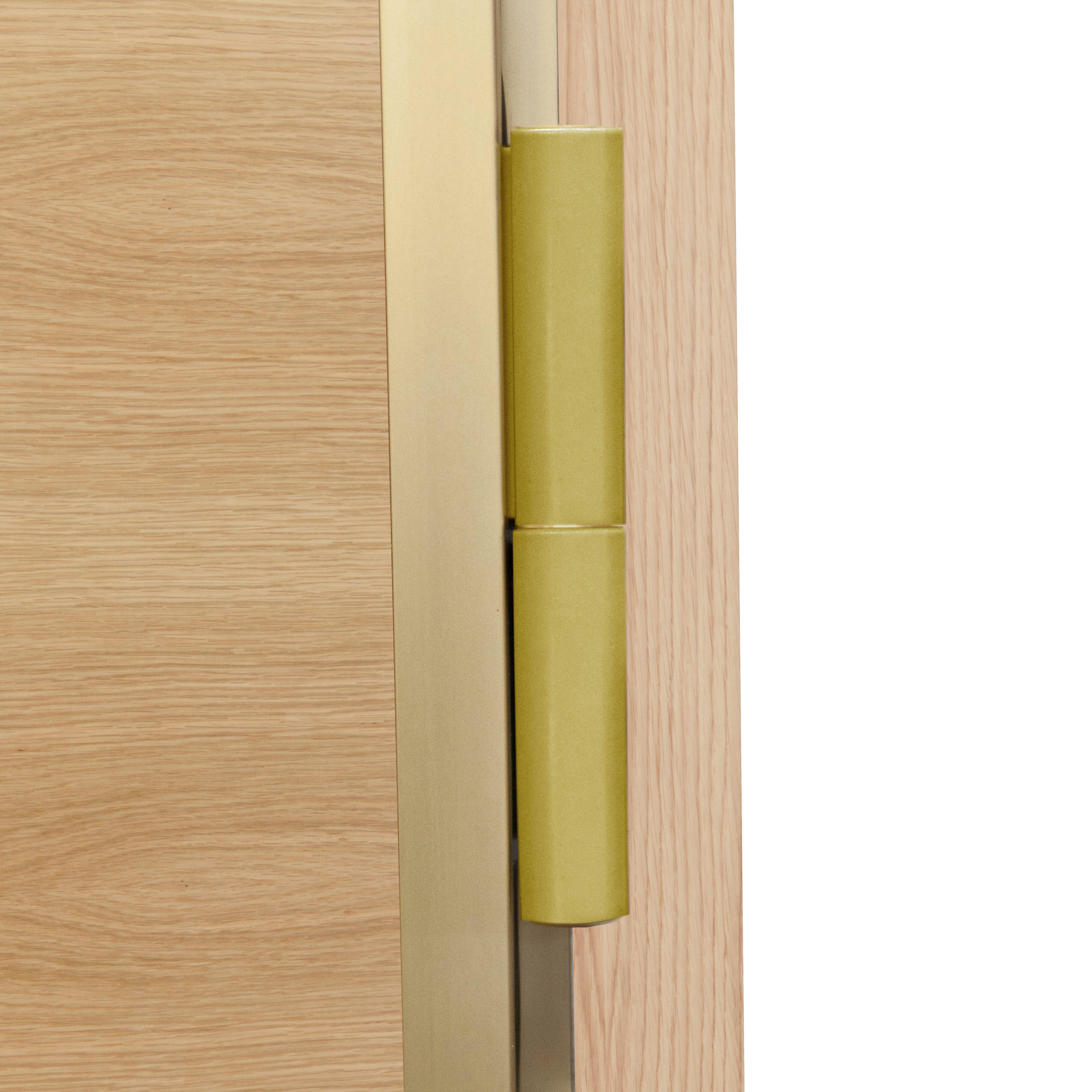 Puerta de entrada acorazada serie 400 fresada roble / interior Viena fresada roble apertura derecha 208x90.3cm - 9